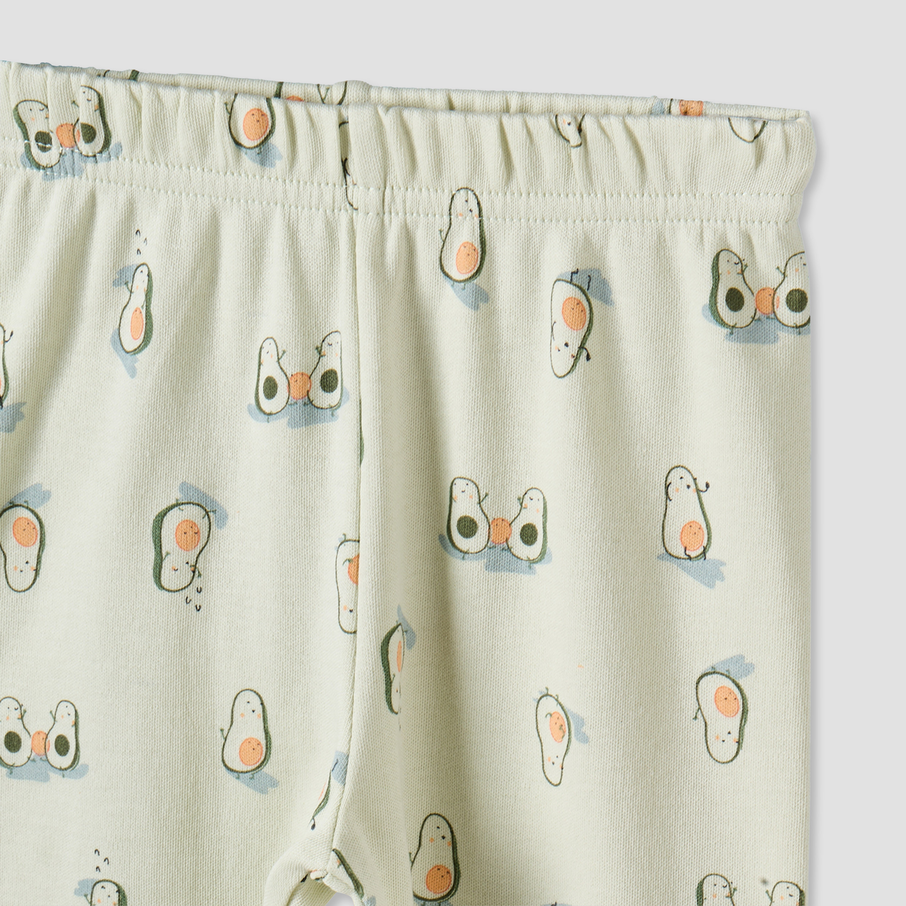 طقم بيجاما قطن بياقة عادية وأكمام طويلة وطبعات أفوكادو من جونيورز-baby-boys-clothing-nightwear-pyjamasets-image-8