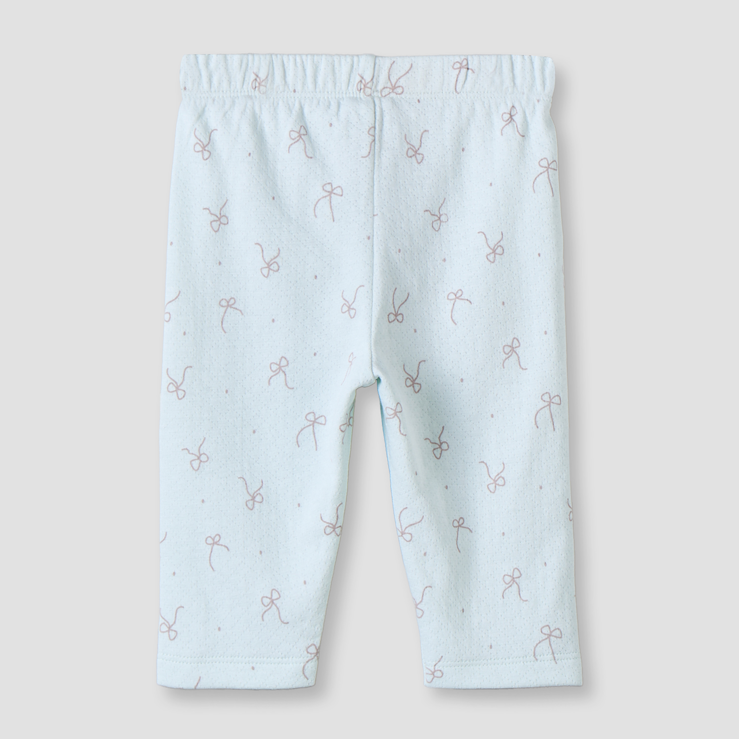 Juniors Cotton Collared Long Sleeves Pyjama Set with Bow Print-baby-girls-clothing-nightwear-pyjamasets-image-6