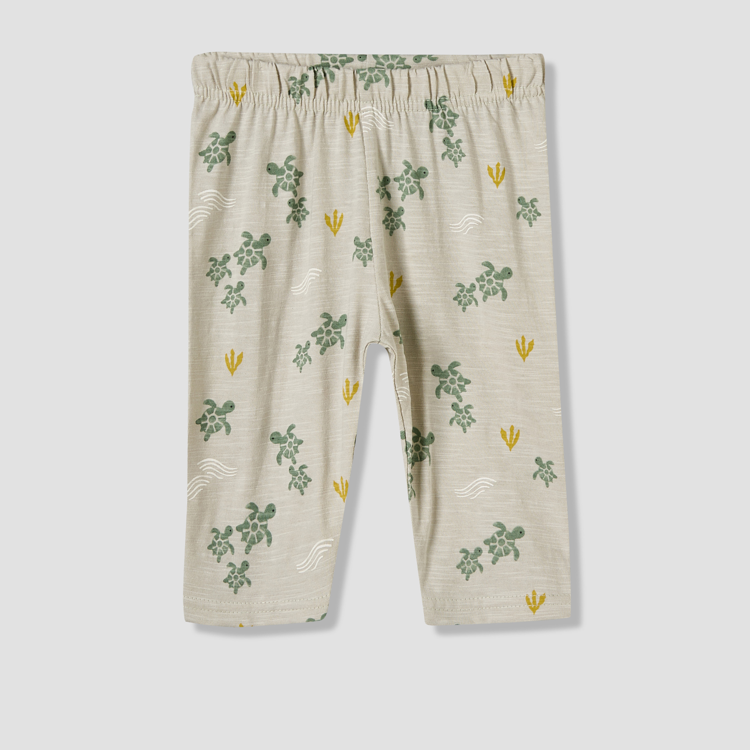 Juniors Cotton Round Neck Long Sleeves Pyjama Set with Turtle Print-baby-boys-clothing-nightwear-pyjamasets-image-4