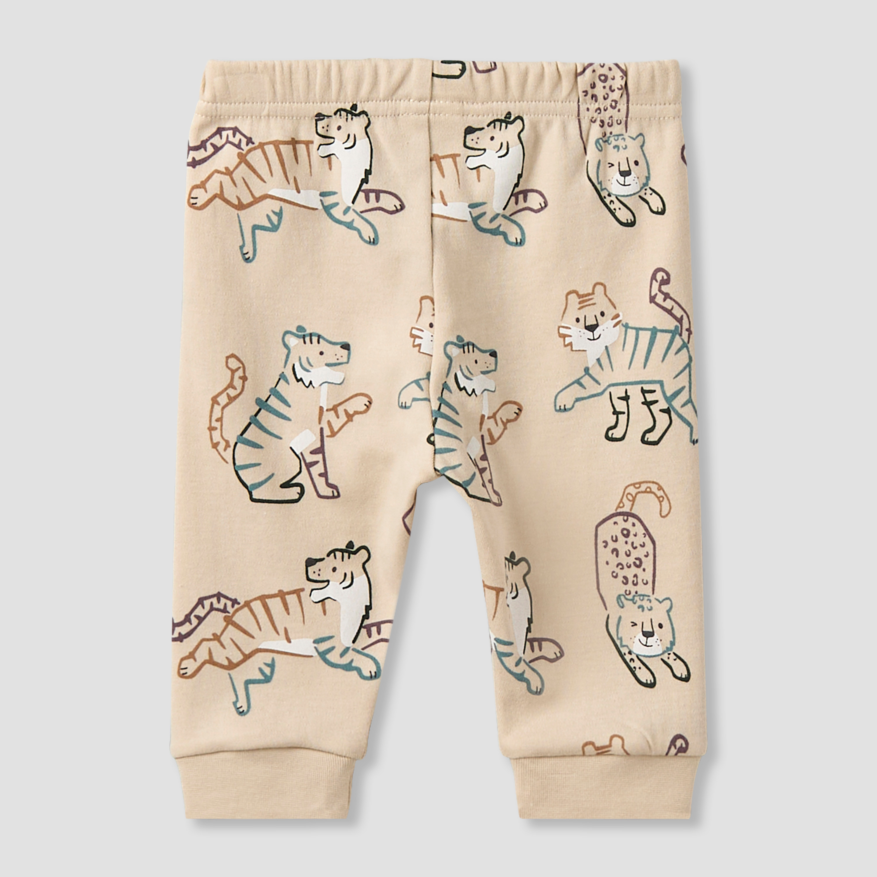 Juniors Cotton Long Sleeves Pyjama Set with Tiger Applique-baby-boys-clothing-nightwear-pyjamasets-image-6