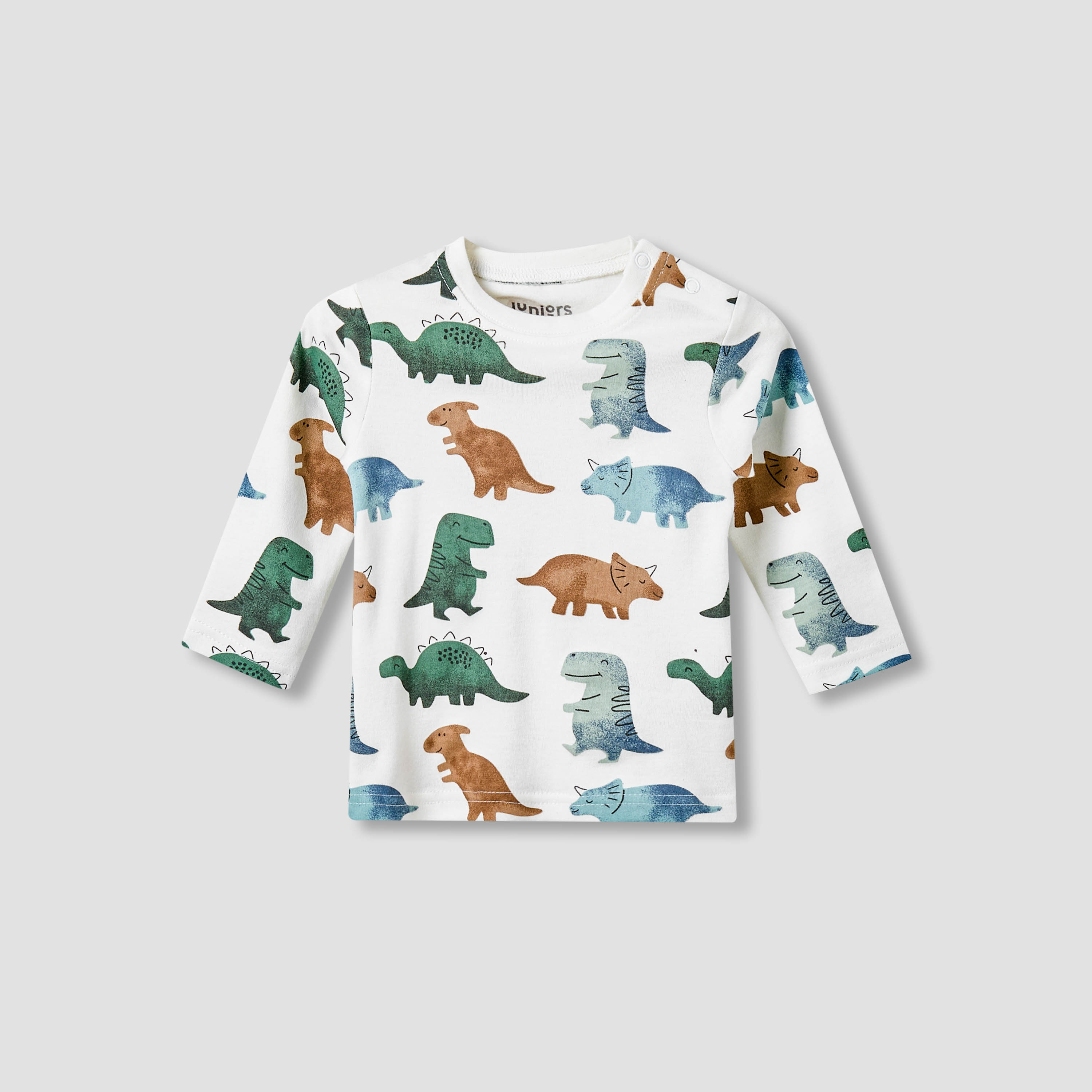 Juniors All-Over Dinosaur Print Long Sleeve T-shirt and Elasticated Pyjama Set-promo_babyshop_Buy3for79_BAH130126-image-3
