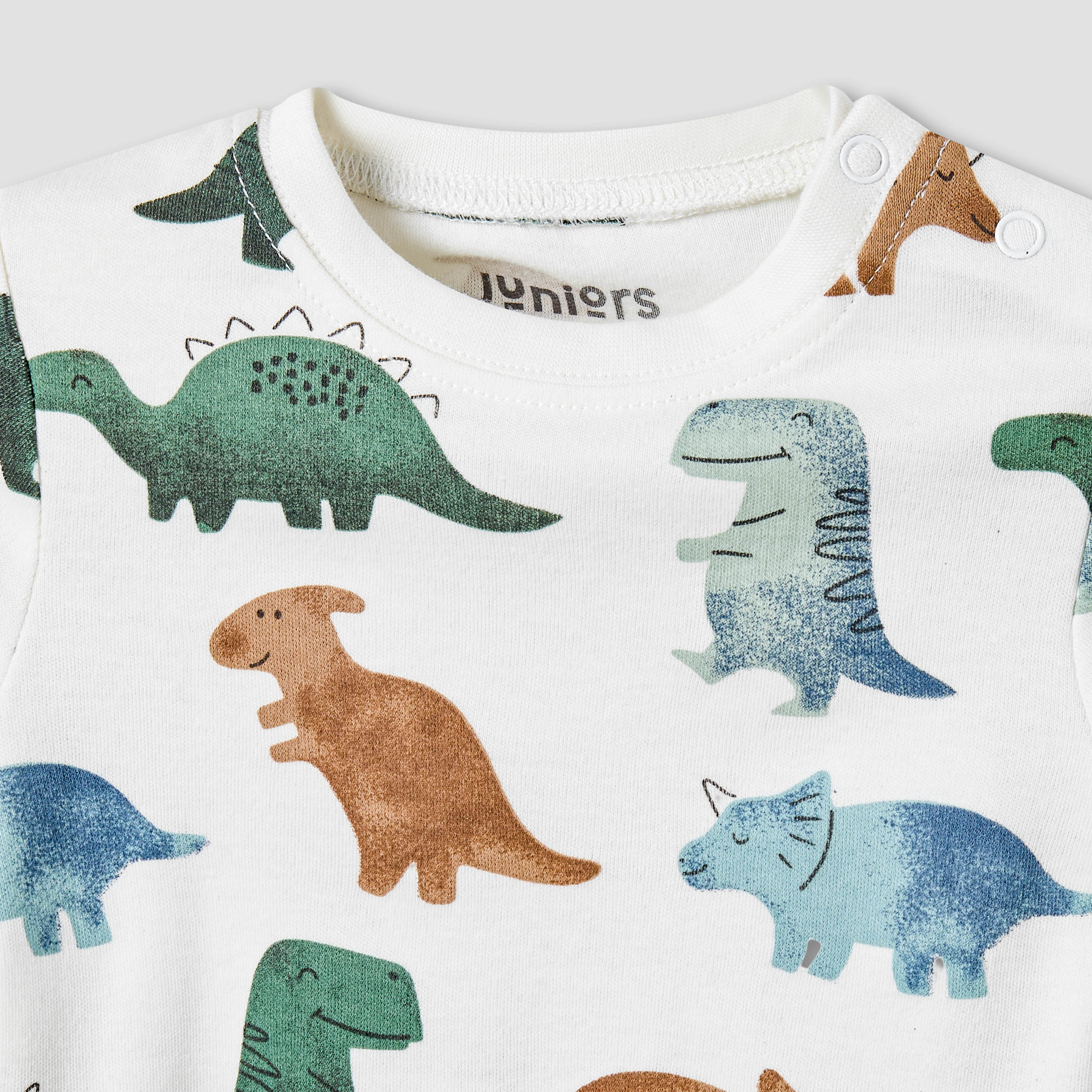 Juniors All-Over Dinosaur Print Long Sleeve T-shirt and Elasticated Pyjama Set-promo_babyshop_Buy3for79_BAH130126-image-5