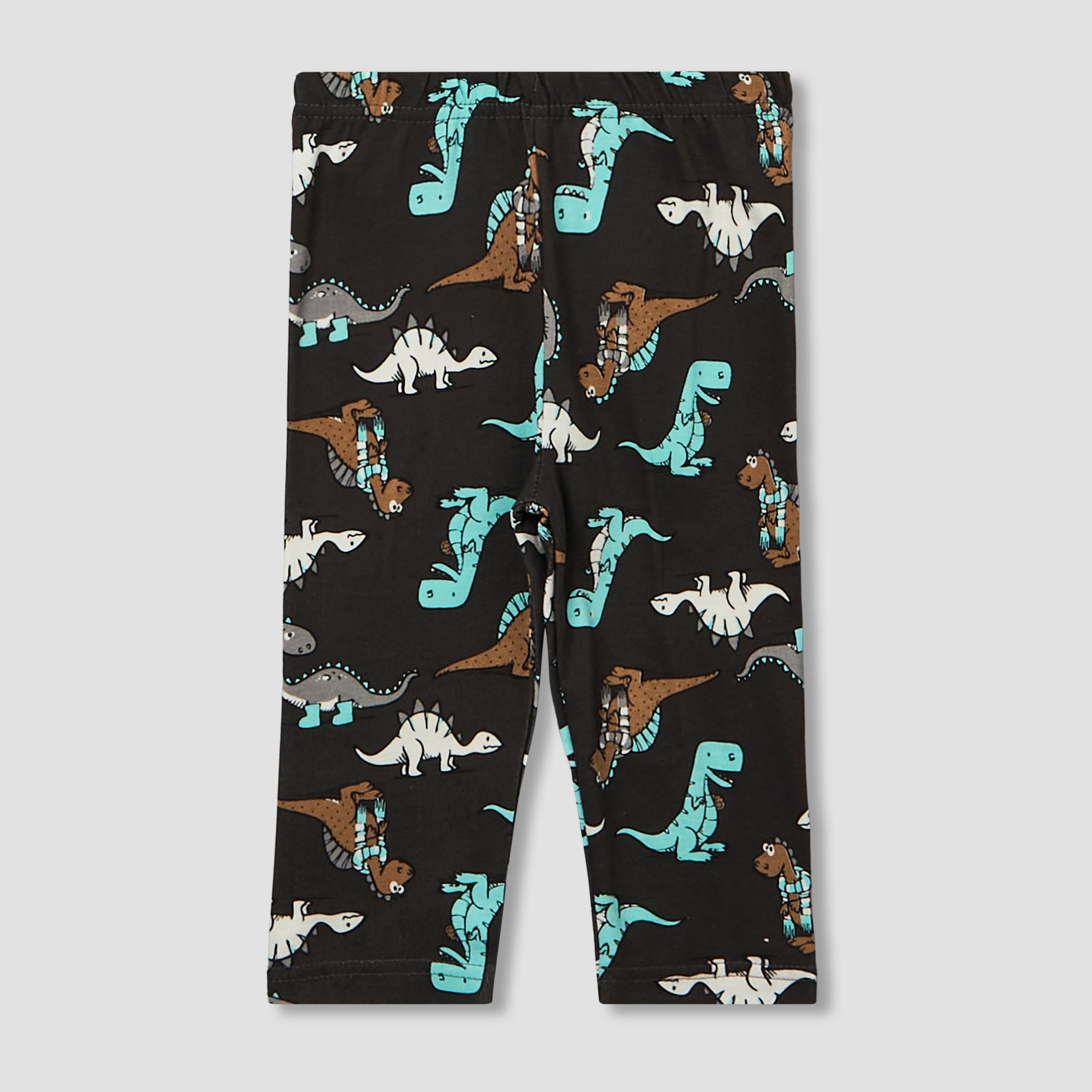 Juniors All-Over Dinosaur Print Long Sleeve T-shirt and Elasticated Pyjama Set-promo_babyshop_Buy3for79_QAT130126-image-4