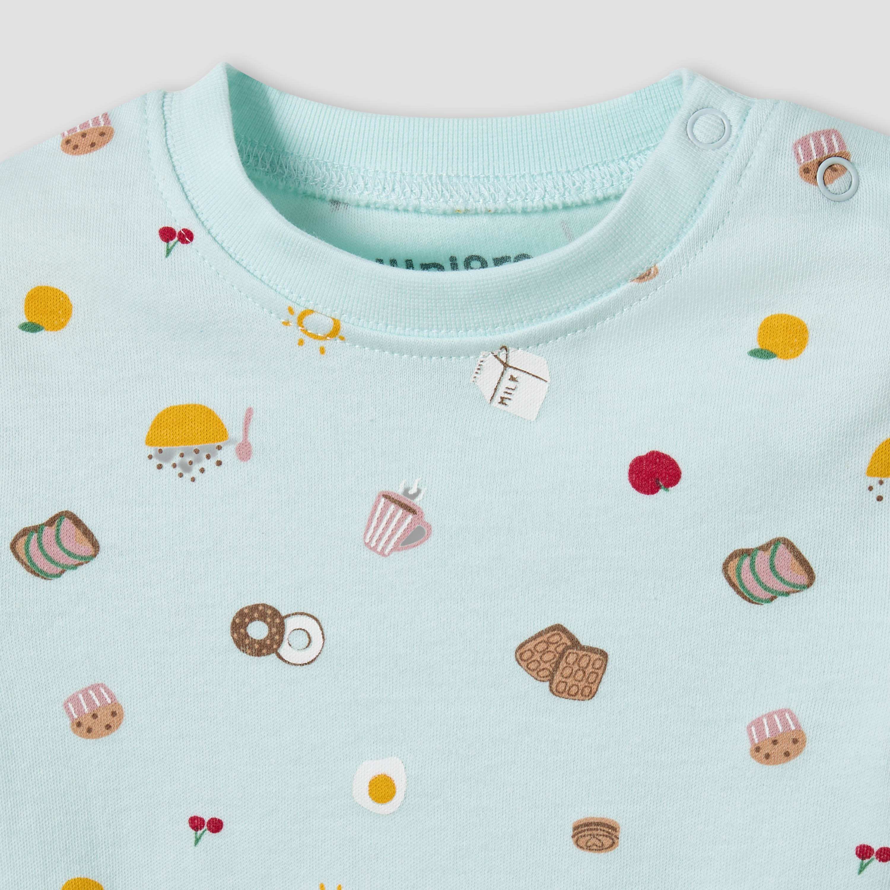 طقم بيجاما قطن بأكمام طويلة وياقة ضيقة وطبعات من جونيورز-baby-boys-clothing-nightwear-pyjamasets-image-6