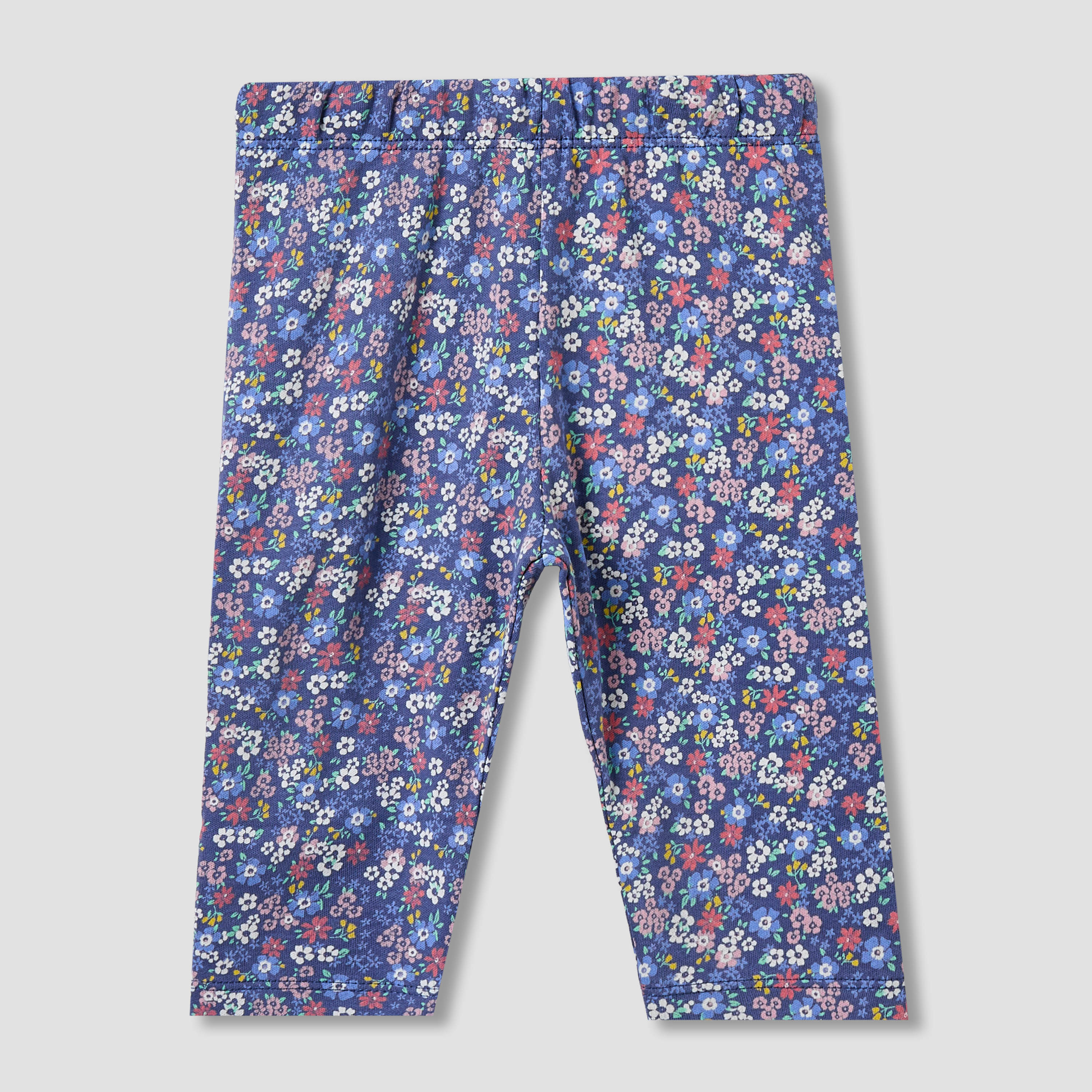 Juniors Cotton Round Neck Long Sleeves Pyjama Set with Floral Print-baby-girls-clothing-nightwear-pyjamasets-image-3