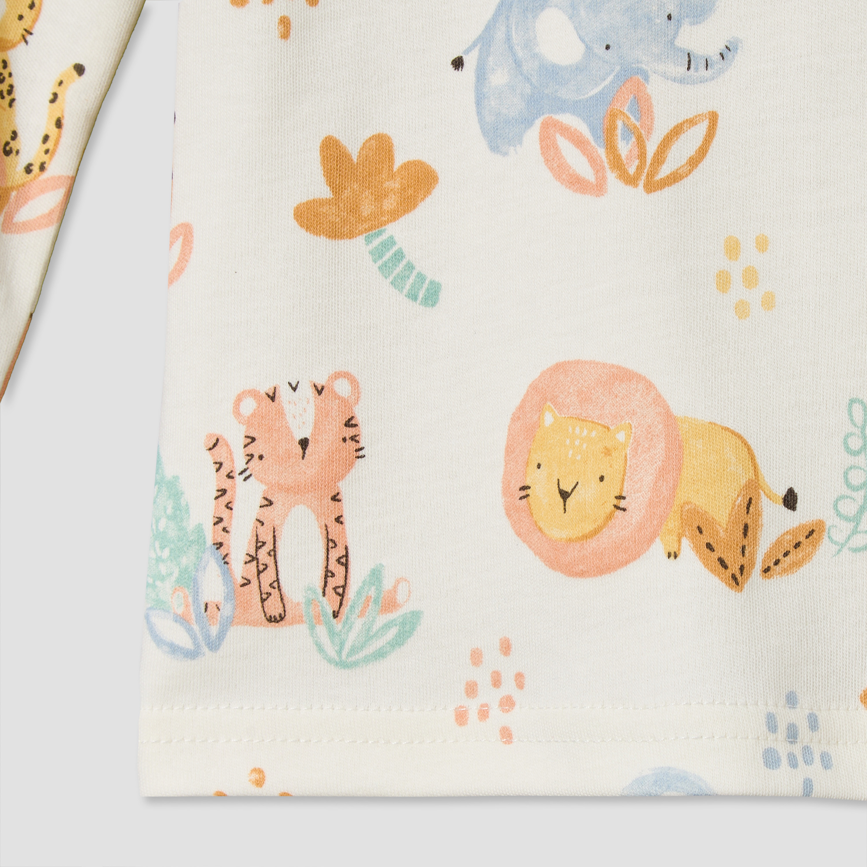 Set of 4 Juniors Cotton Crew Neck Long Sleeves Pyjama Set with Assorted Print-baby-boys-clothing-nightwear-pyjamasets-image-13
