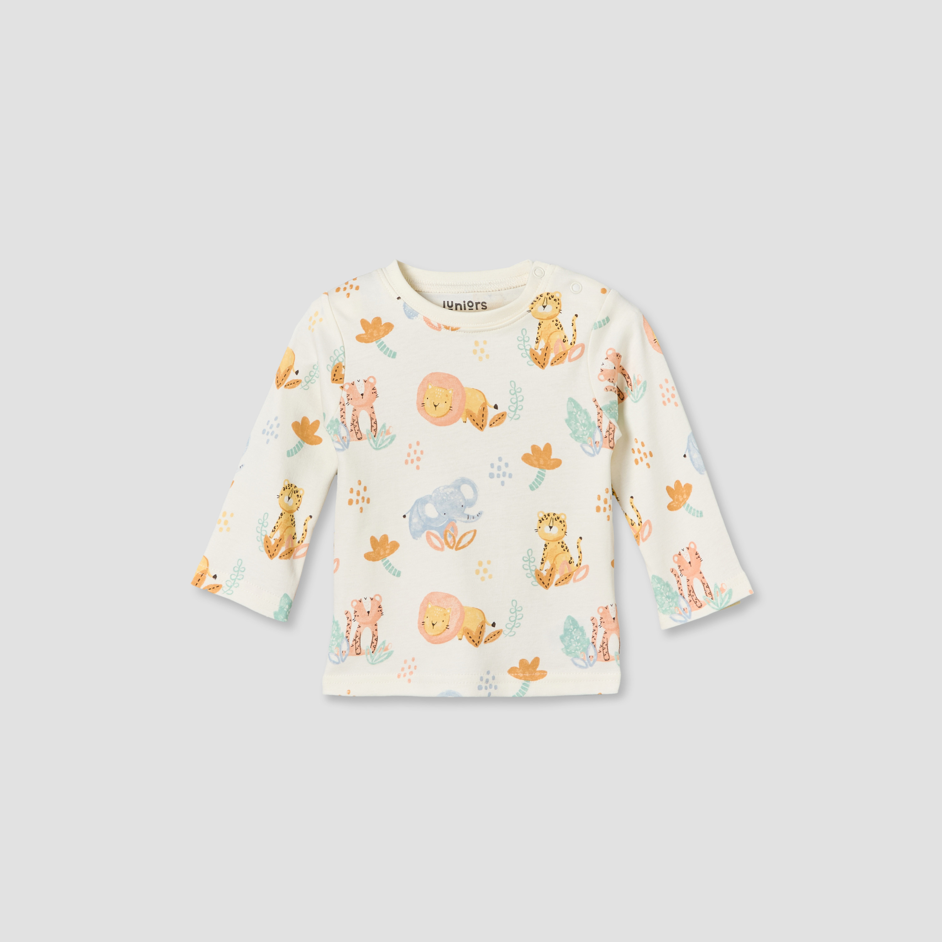Set of 4 Juniors Cotton Crew Neck Long Sleeves Pyjama Set with Assorted Print-baby-boys-clothing-nightwear-pyjamasets-image-9