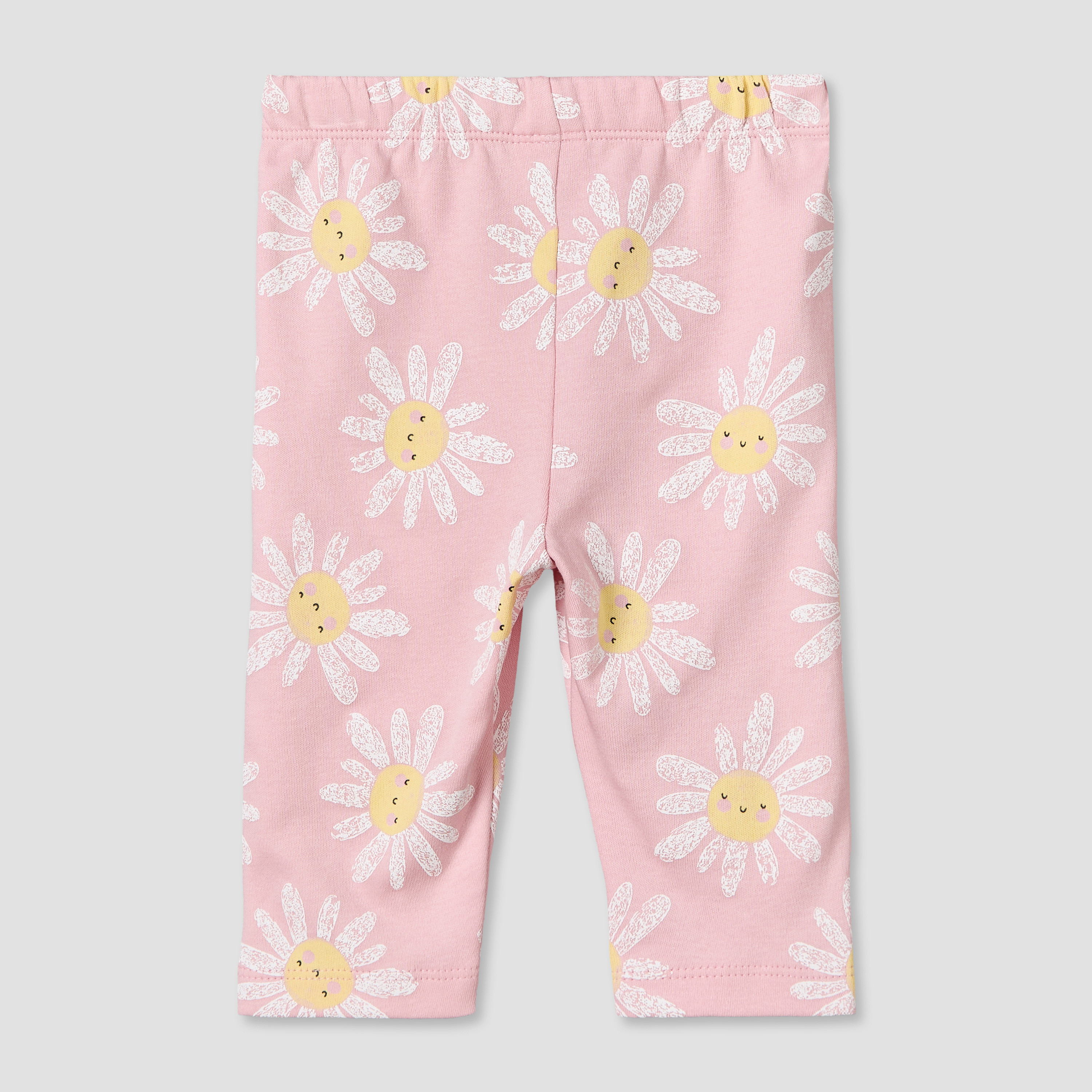 طقم بيجاما قطن بطبعة زهور وياقة مستديرة وأكمام طويلة من جونيورز - طقم من 4 قطع-baby-girls-clothing-nightwear-pyjamasets-image-6