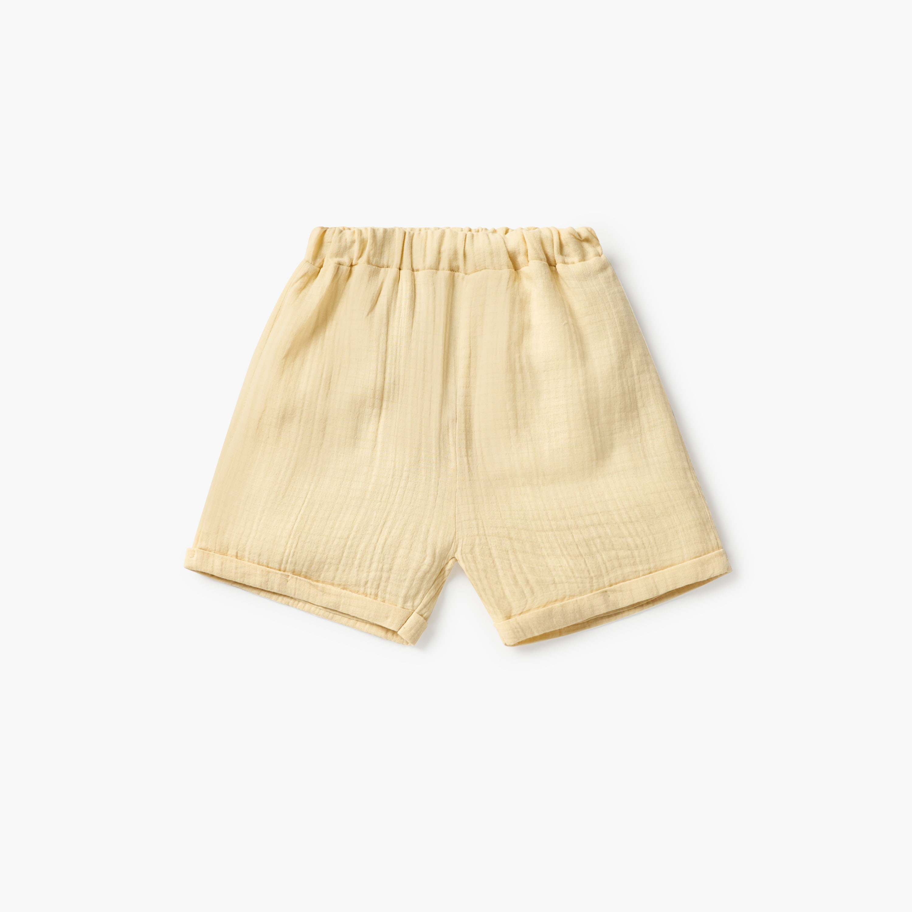 Juniors Textured Muslin Polo T-shirt and Pyjama Set-baby-boys-clothing-setsandcoords-image-3