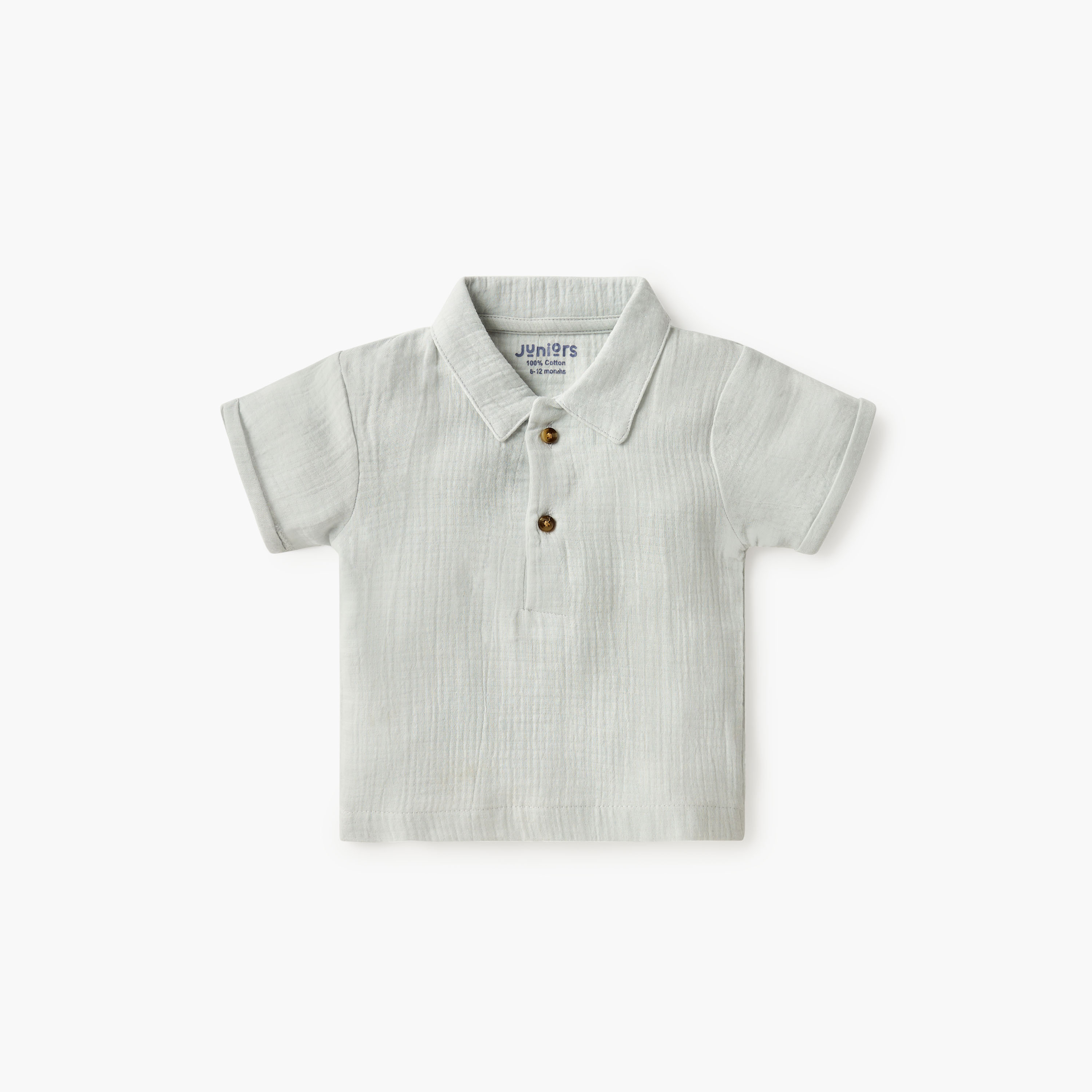 Juniors Textured T-shirt and Shorts Set-baby-boys-clothing-setsandcoords-image-2