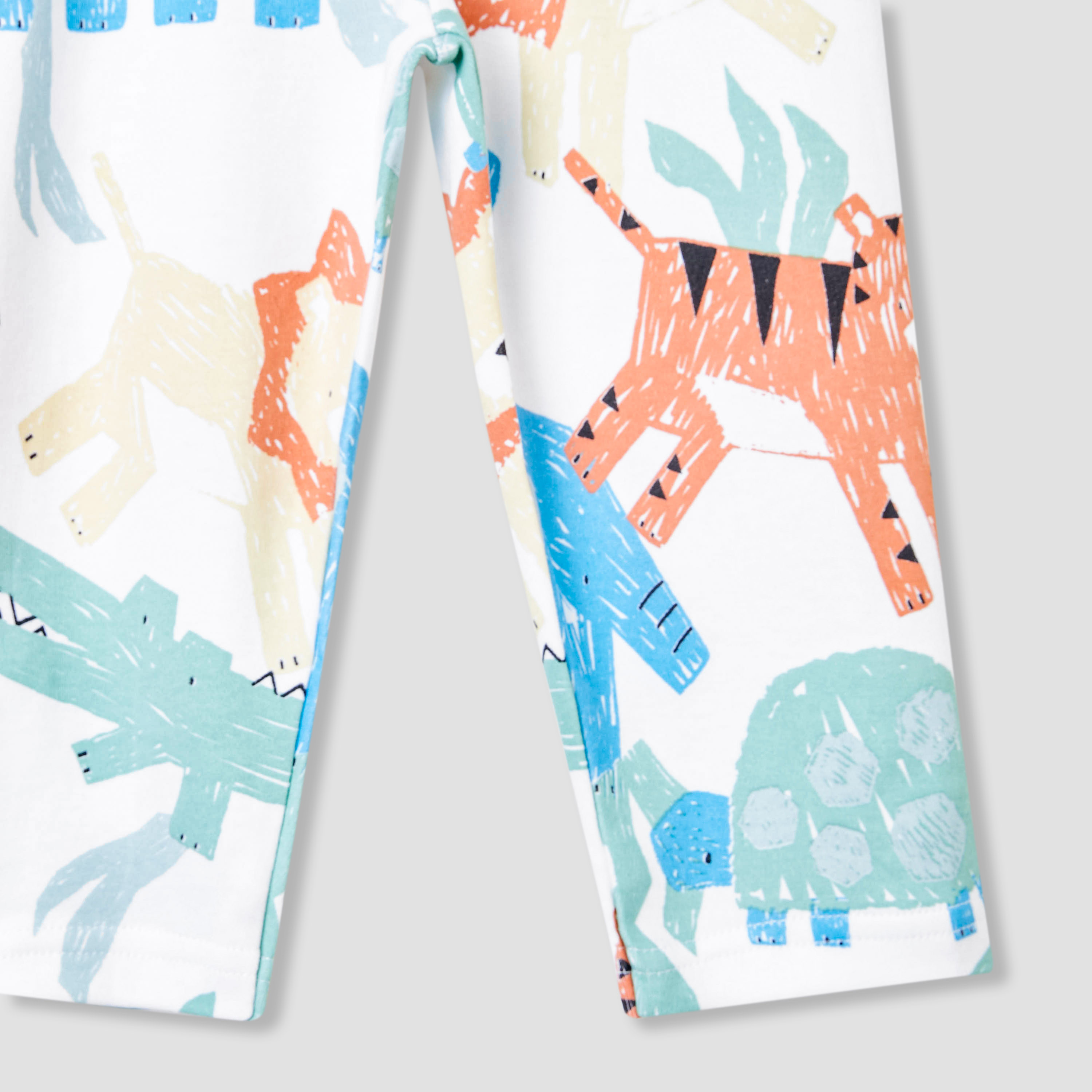 Juniors Animal Print T-shirt and Pyjama Set-baby-boys-clothing-nightwear-pyjamasets-image-7