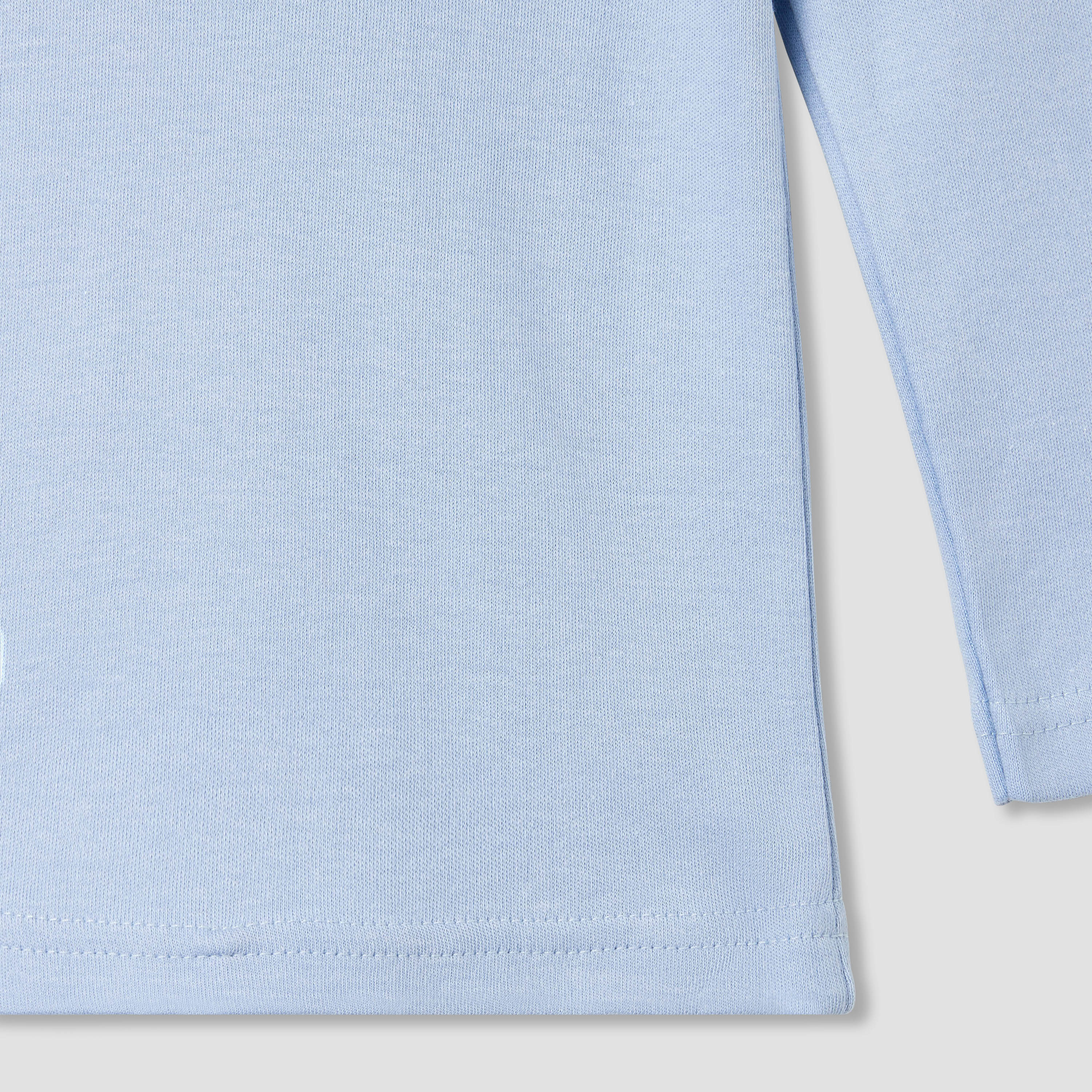 طقم بيجاما قطن بأكمام طويلة وياقة ضيقة وطبعات زهور للبنات من جونيورز-baby-girls-clothing-nightwear-pyjamasets-image-3