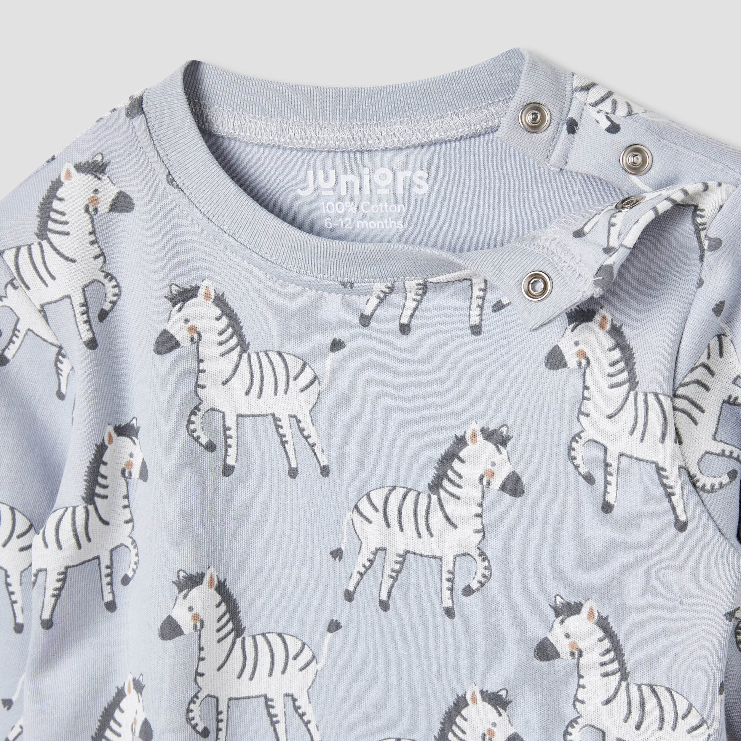 طقم تيشيرت وبنطلون بيجاما بطبعات أرنب من جونيورز-baby-girls-clothing-nightwear-pyjamasets-image-14