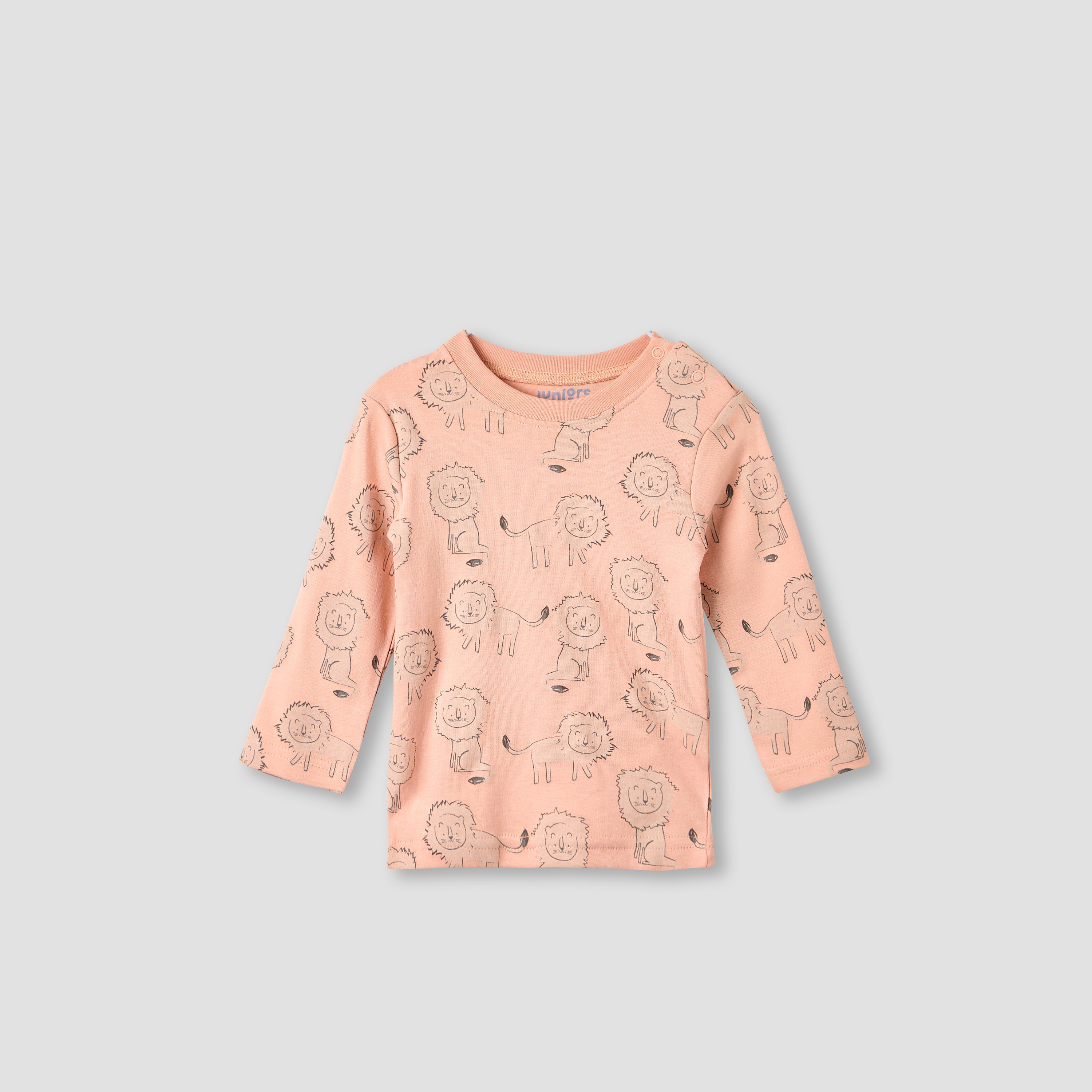 Juniors Pyjama Set with Print - Cotton - Long Sleeves - Crew Neck-baby-girls-clothing-nightwear-pyjamasets-image-3