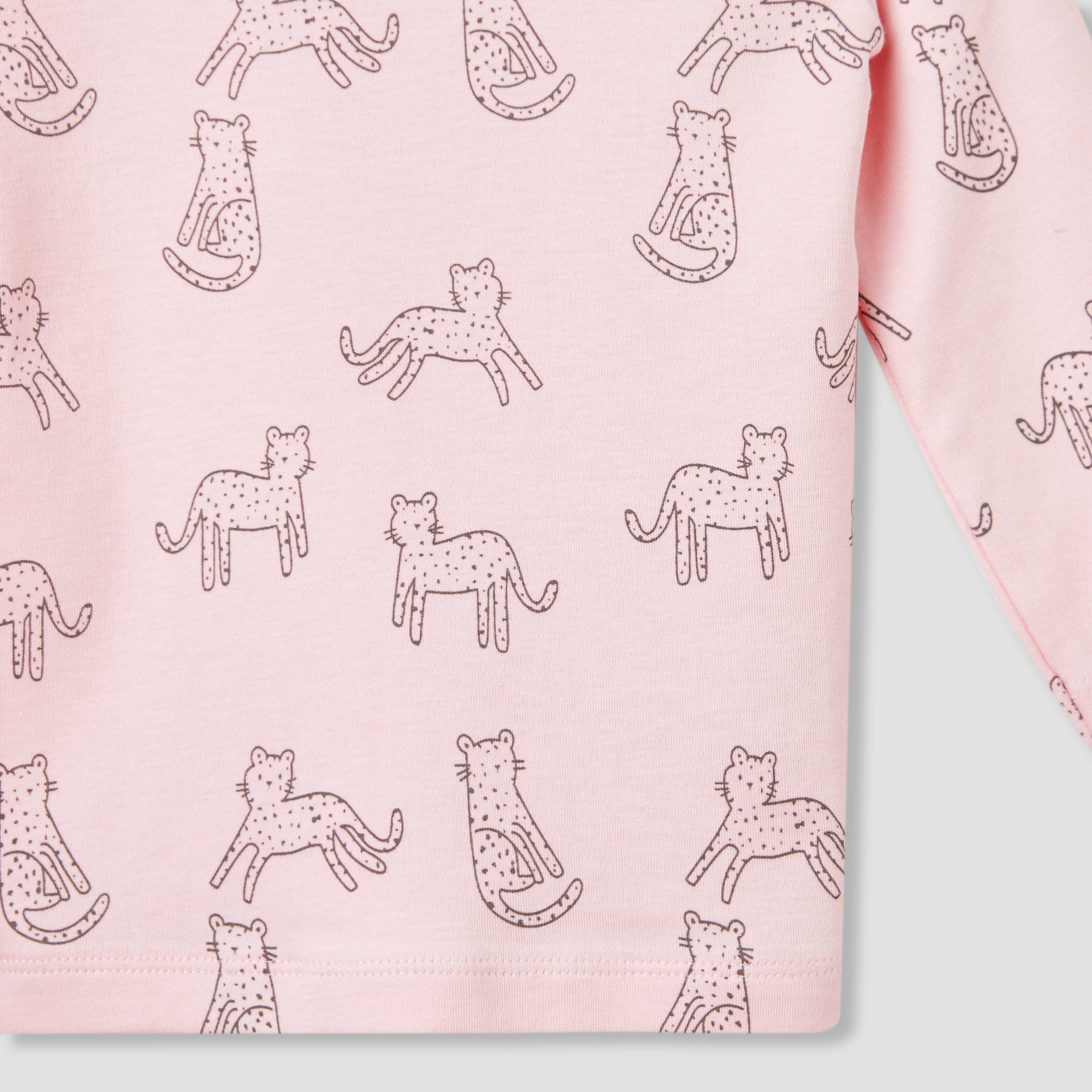 Juniors Pyjama Set with Bear Print - Cotton - Long Sleeves - Crew Neck-baby-boys-clothing-nightwear-pyjamasets-image-6