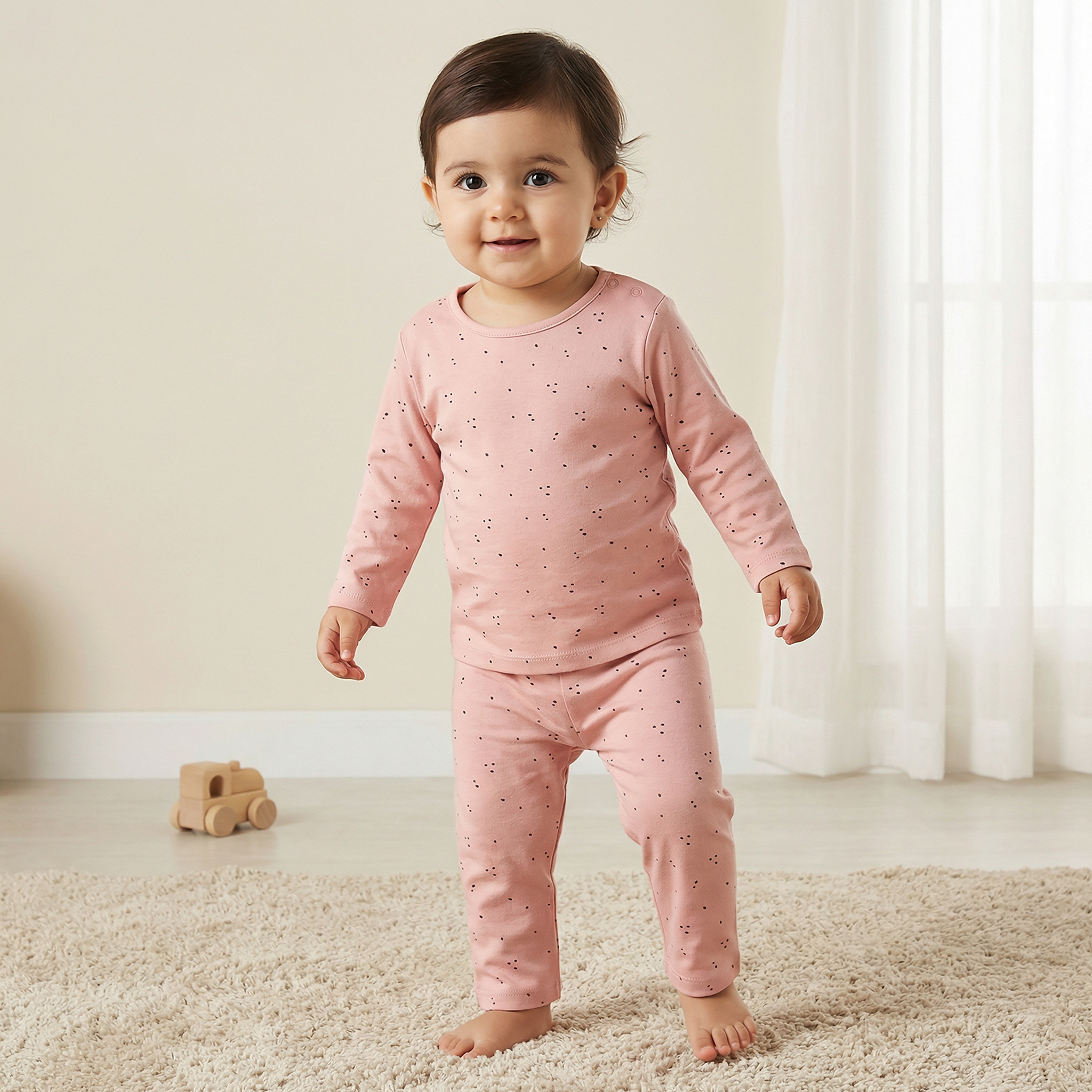 Juniors Pyjama Set with Elephant Print - Cotton - Long Sleeves-promo_babyshop_Buy3for79_KSA130126-image-1