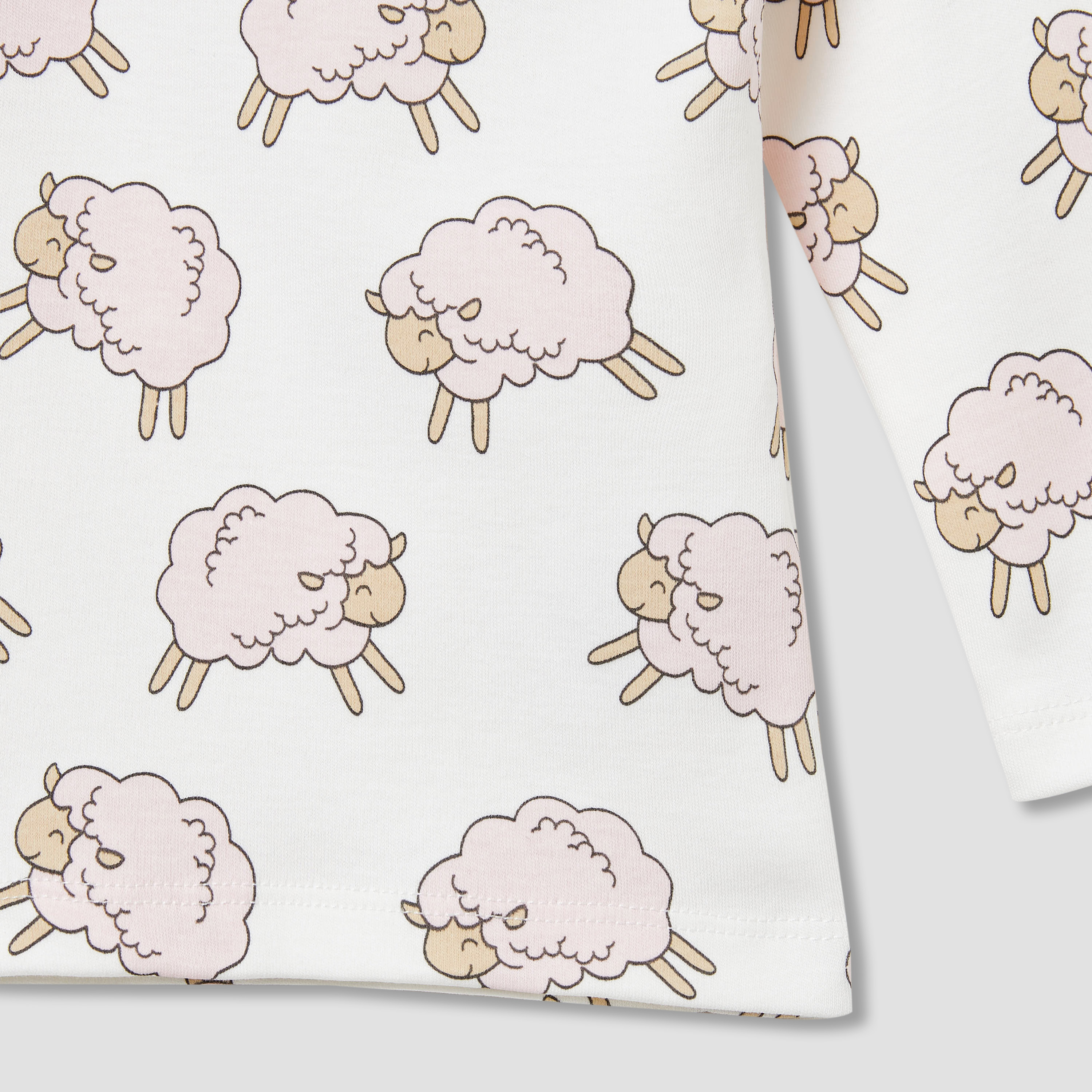 طقم بنطلون بيجاما وتيشيرت بطبعات زرافة من جونيورز-baby-girls-clothing-nightwear-pyjamasets-image-3