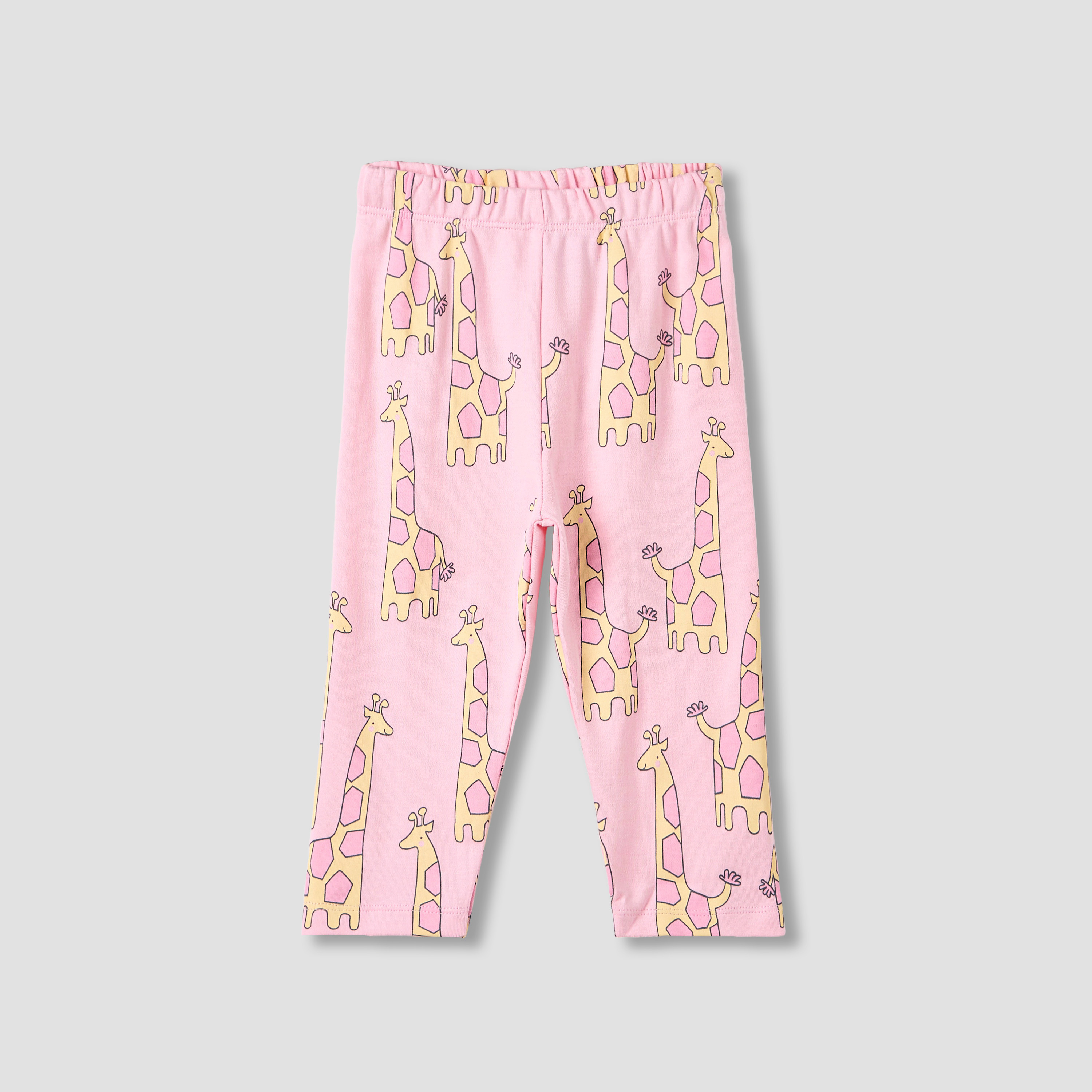 Juniors Printed T-shirt and Pyjama Set-baby-girls-clothing-nightwear-pyjamasets-image-3