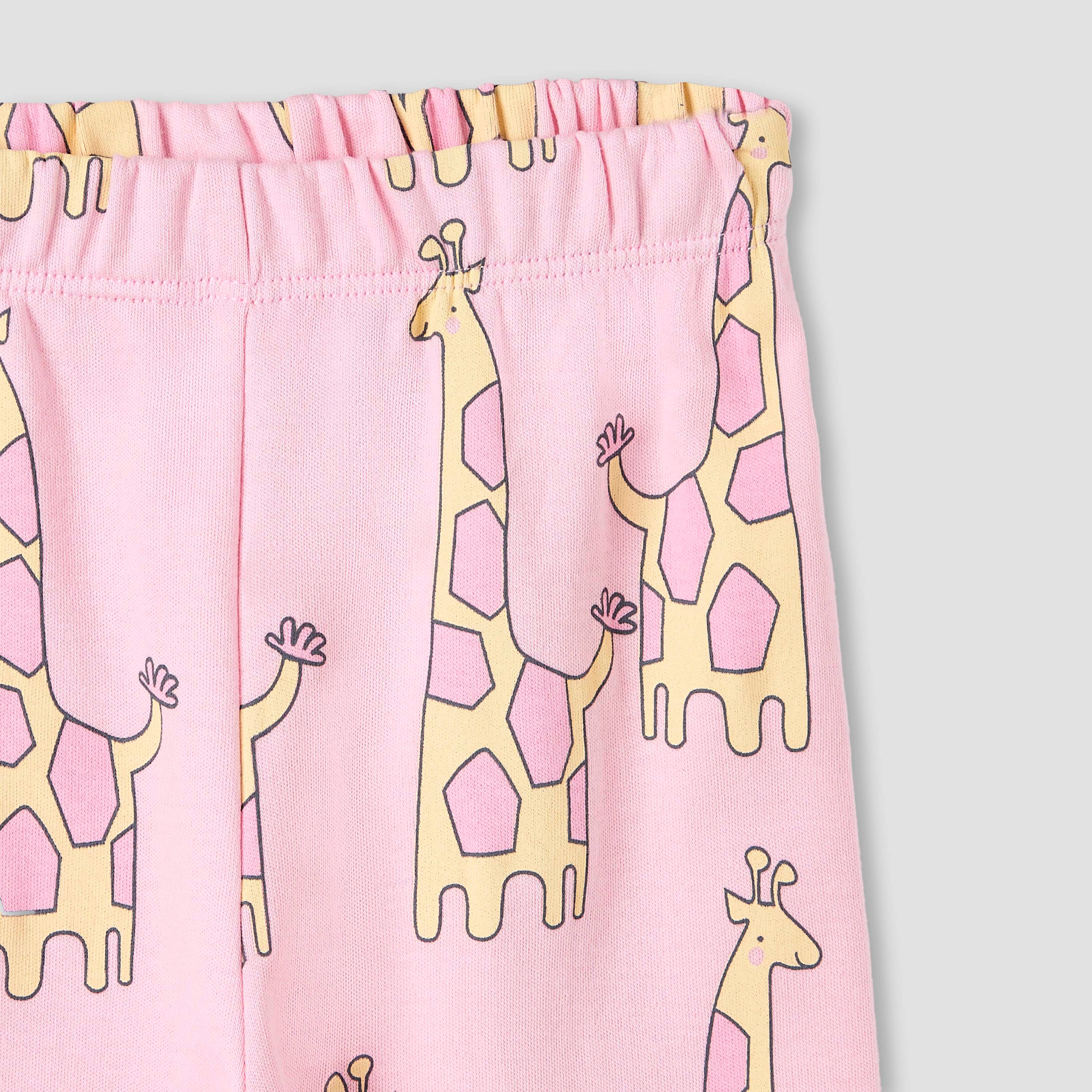Juniors Printed T-shirt and Pyjama Set-baby-girls-clothing-nightwear-pyjamasets-image-6