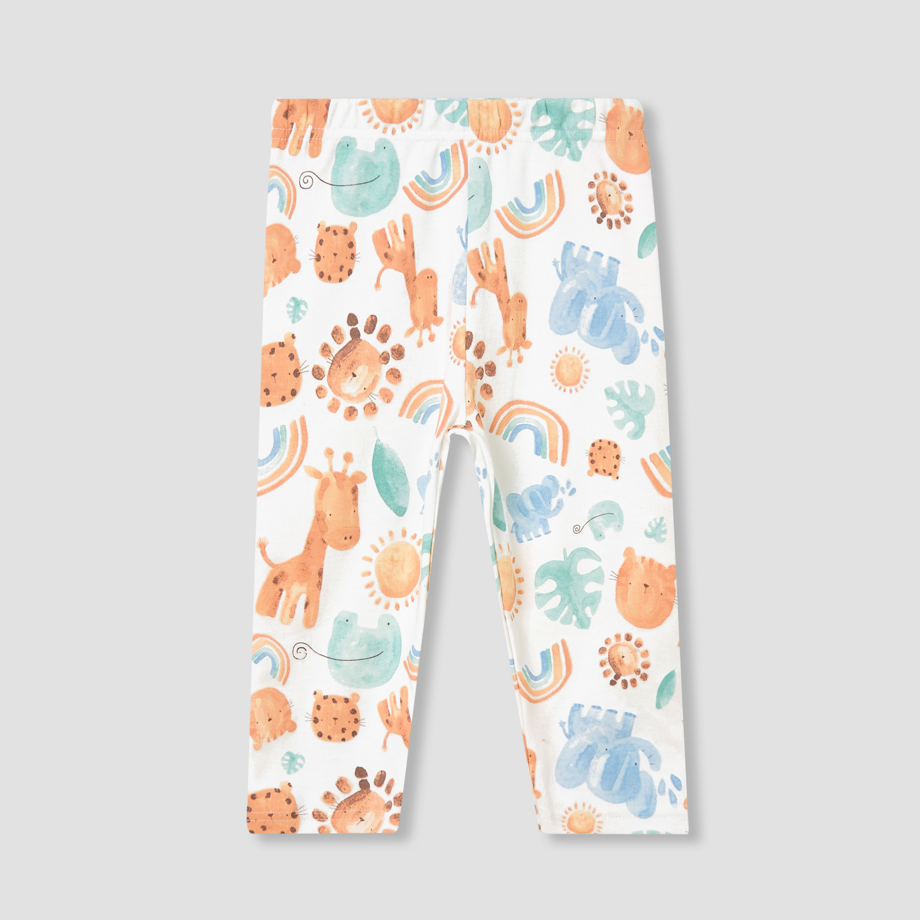 Juniors Animal Print T-shirt and Pyjama Set-baby-boys-clothing-nightwear-pyjamasets-image-3