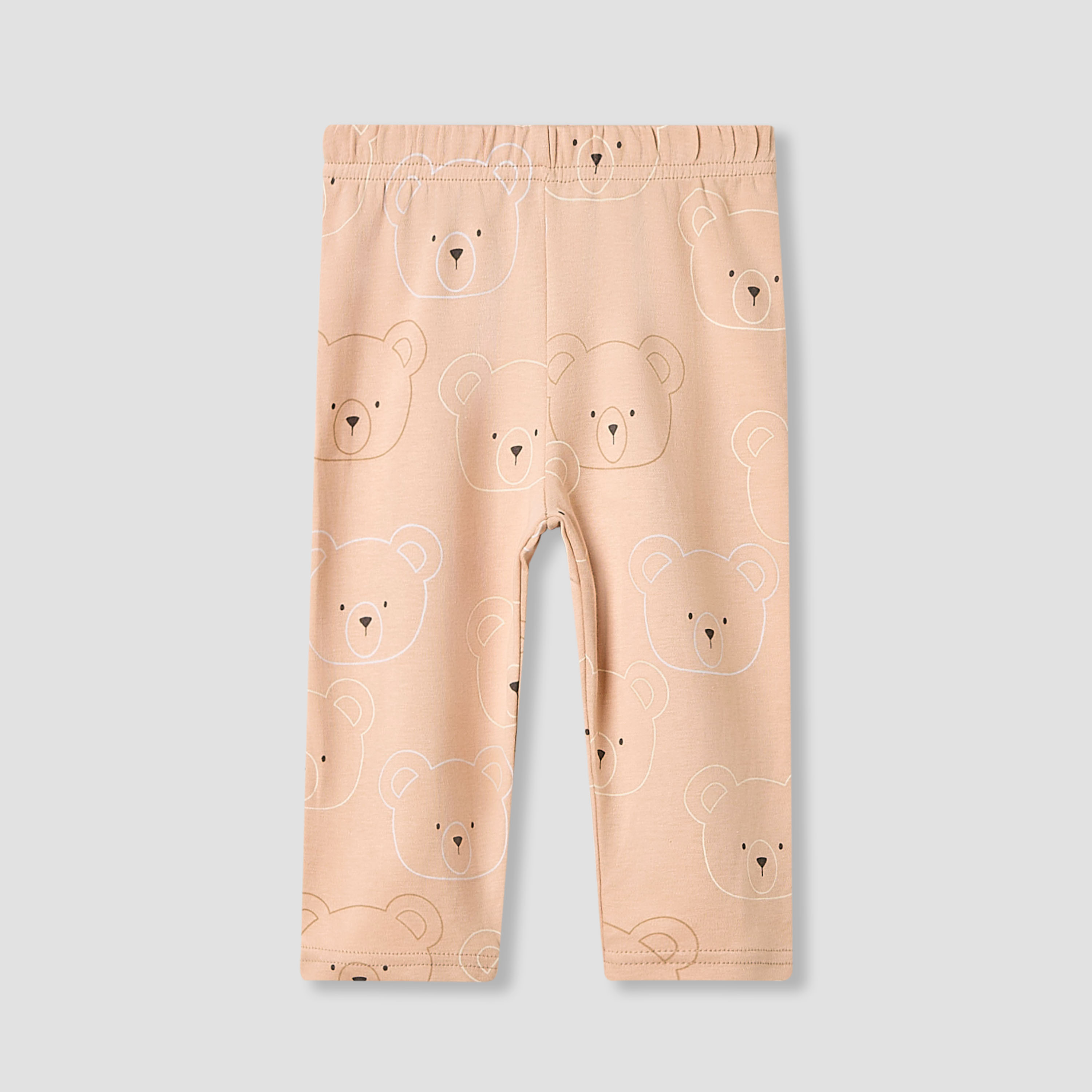 Juniors Pyjama Set with Bear Print - Cotton - Long Sleeves - Round Neck-baby-boys-clothing-nightwear-pyjamasets-image-4