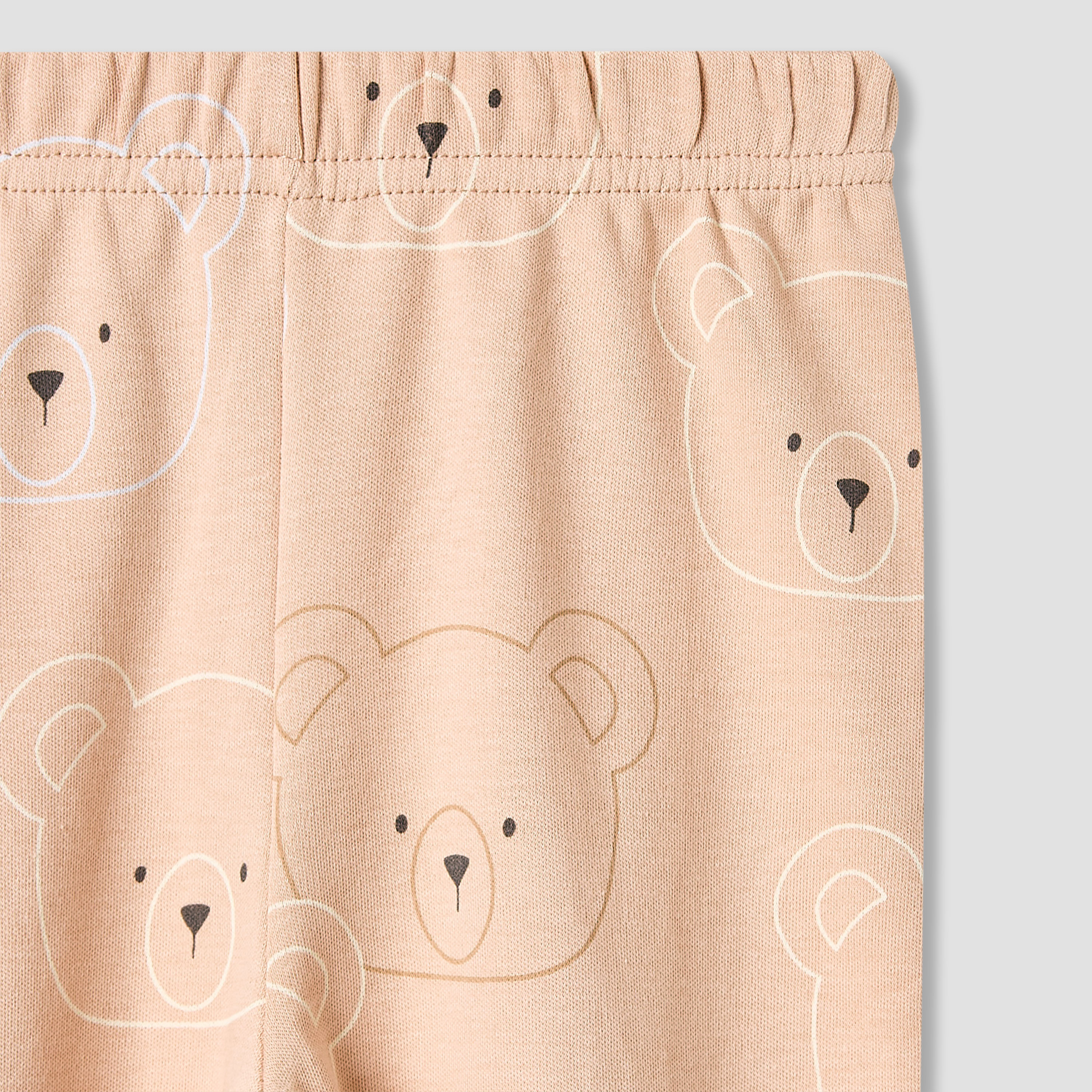 Juniors Pyjama Set with Bear Print - Cotton - Long Sleeves - Round Neck-baby-boys-clothing-nightwear-pyjamasets-image-7