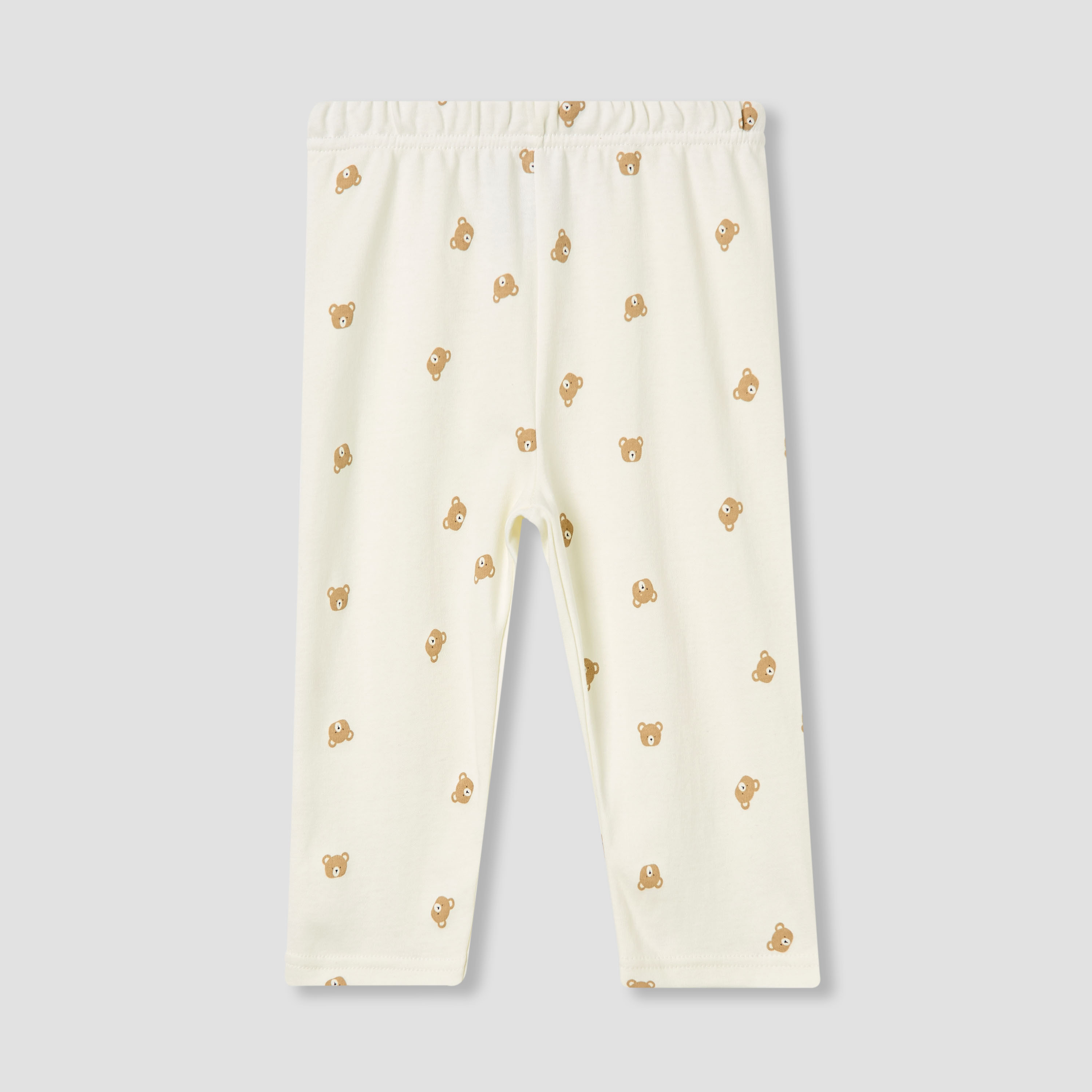 Juniors Pyjama Set with Bear Print - Cotton - Long Sleeves - Crew Neck-baby-boys-clothing-nightwear-pyjamasets-image-4