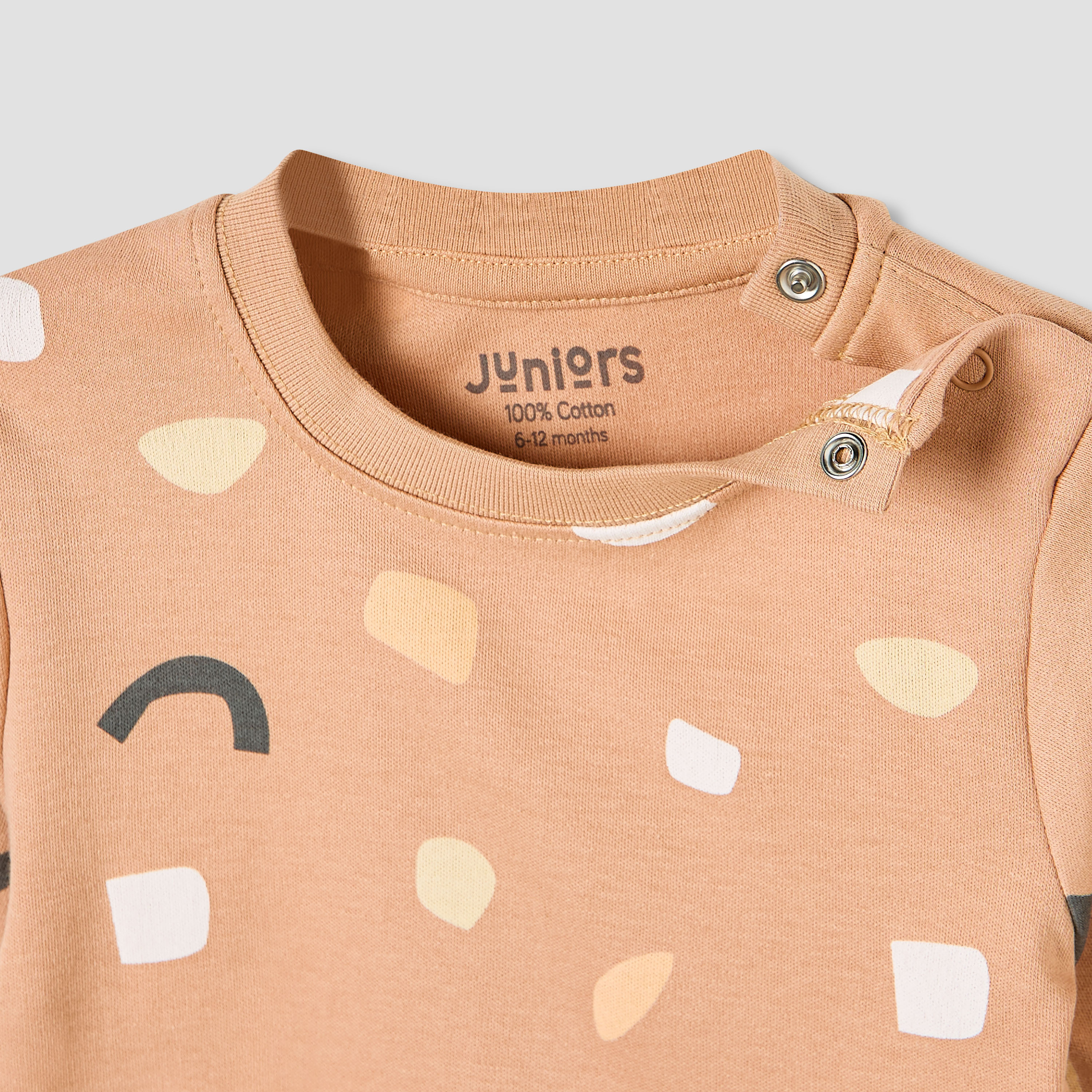 Juniors Bunny Print T-shirt and Pyjama Set-baby-girls-clothing-nightwear-pyjamasets-image-5