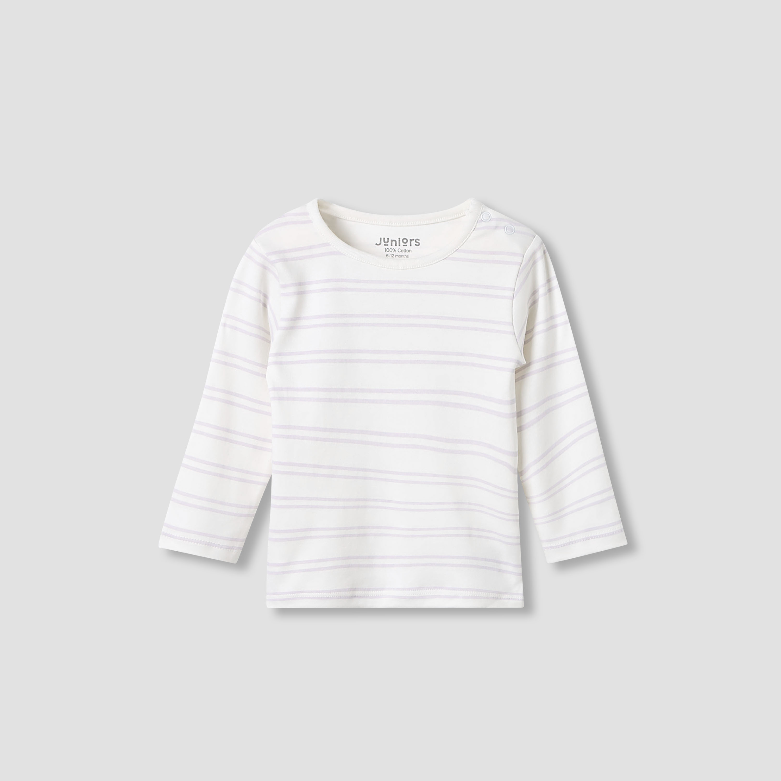 طقم بيجاما قطن بأكمام طويلة وياقة ضيقة وطبعات من جونيورز-baby-girls-clothing-nightwear-pyjamasets-image-3