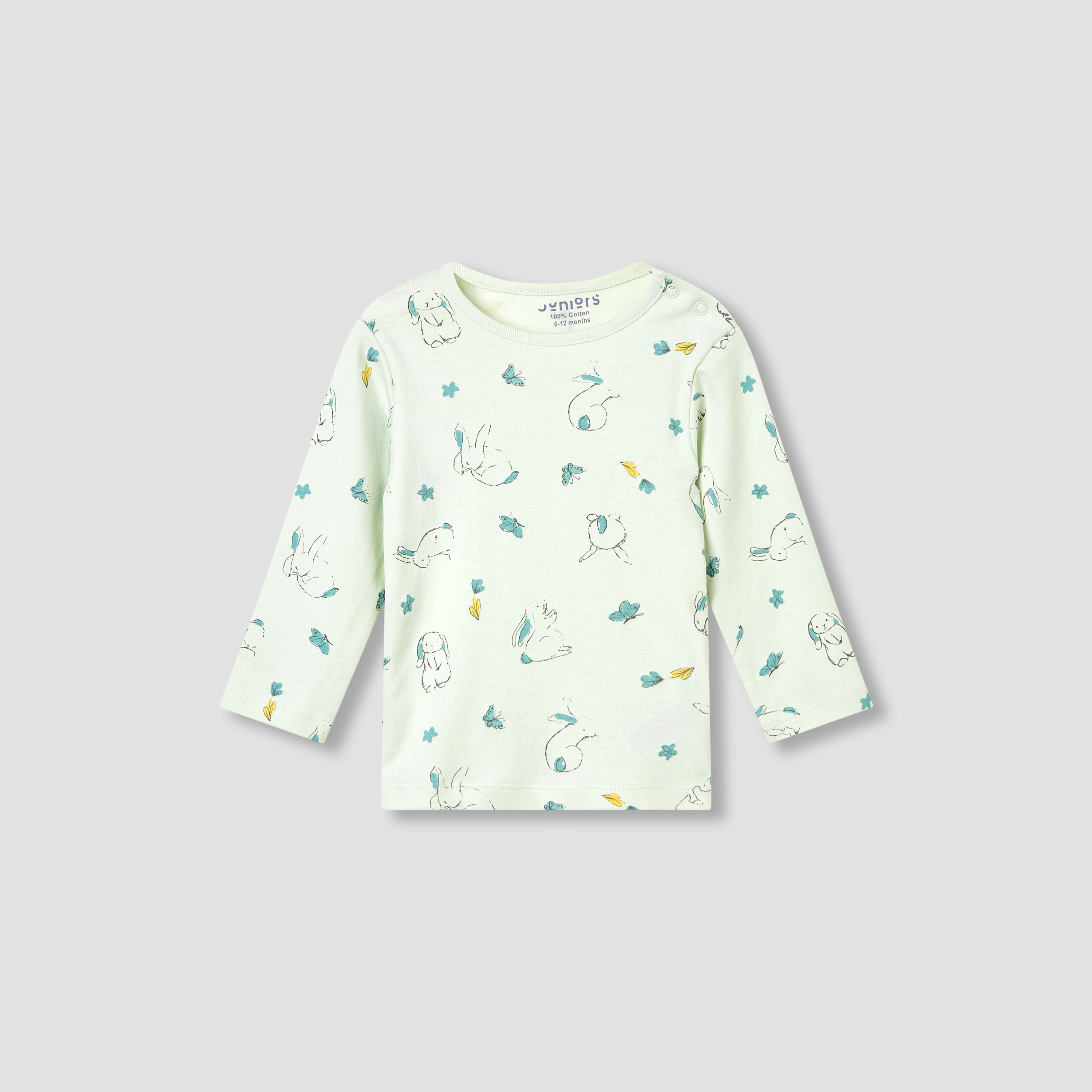 Juniors Pyjama Set with Bear Print - Cotton - Long Sleeves - Crew Neck-baby-boys-clothing-nightwear-pyjamasets-image-3