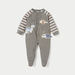 Juniors Applique Detail Footed Sleepsuit with Long Sleeves-Sleepsuits-thumbnailMobile-0