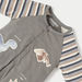 Juniors Applique Detail Footed Sleepsuit with Long Sleeves-Sleepsuits-thumbnailMobile-1