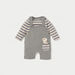 Juniors Applique Detail Dungaree and Striped T-shirt Set-Rompers%2C Dungarees and Jumpsuits-thumbnailMobile-0