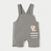 Juniors Applique Detail Dungaree and Striped T-shirt Set-Rompers%2C Dungarees and Jumpsuits-thumbnail-1