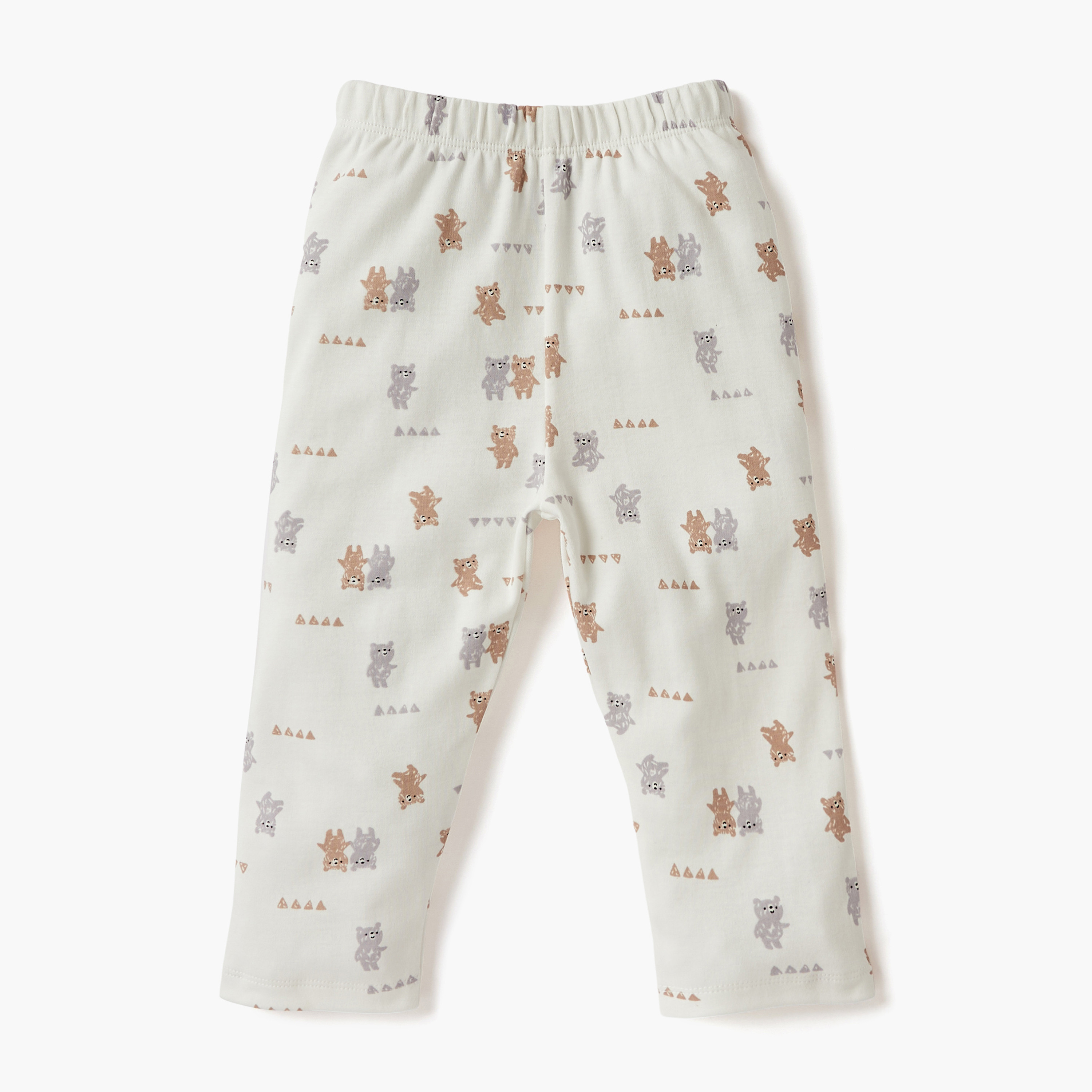 Juniors Printed T-shirts and Pyjamas - Set of 4-baby-girls-clothing-nightwear-pyjamasets-image-7