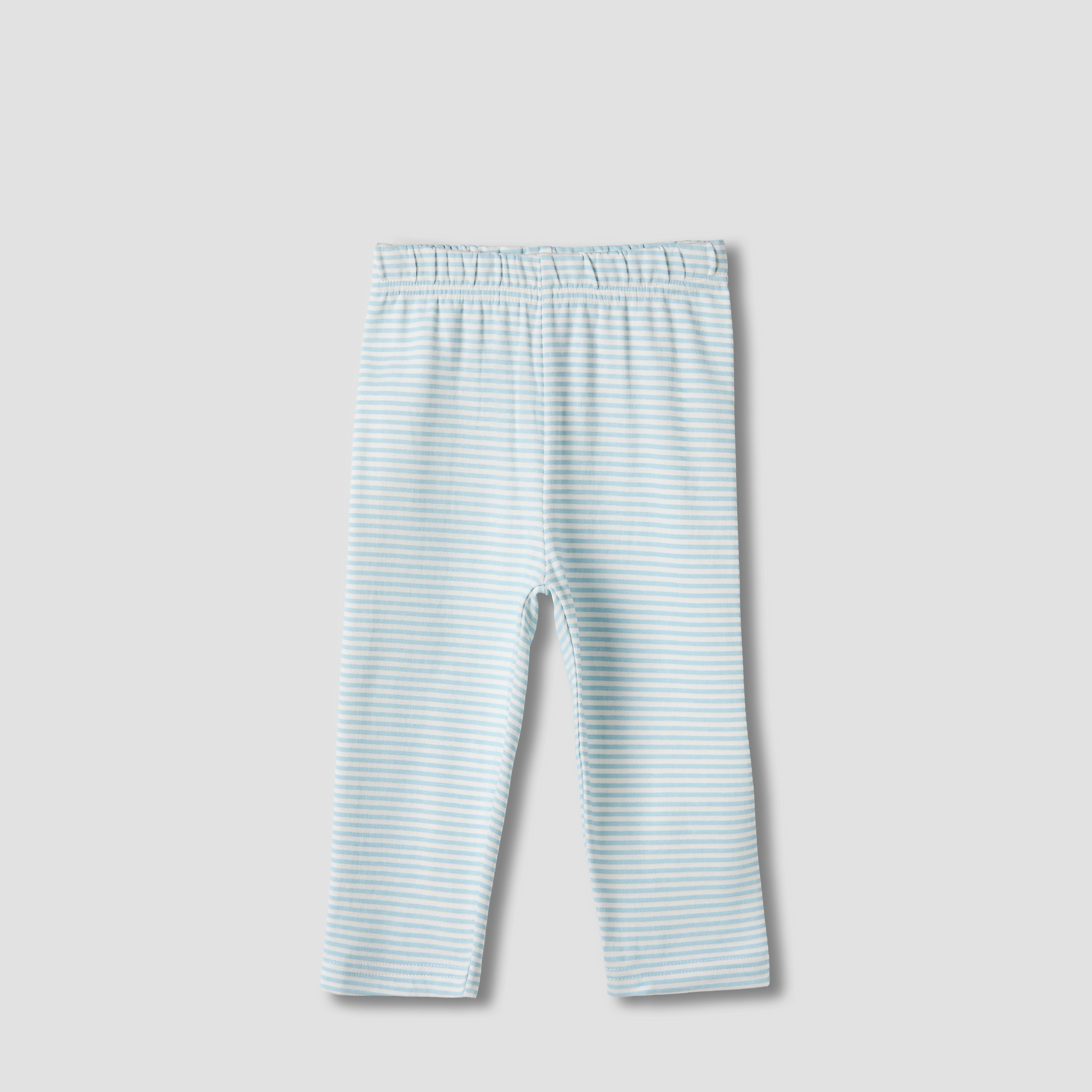 Juniors Striped Long Sleeve T-shirt and Pyjama Set-baby-boys-clothing-nightwear-pyjamasets-image-4