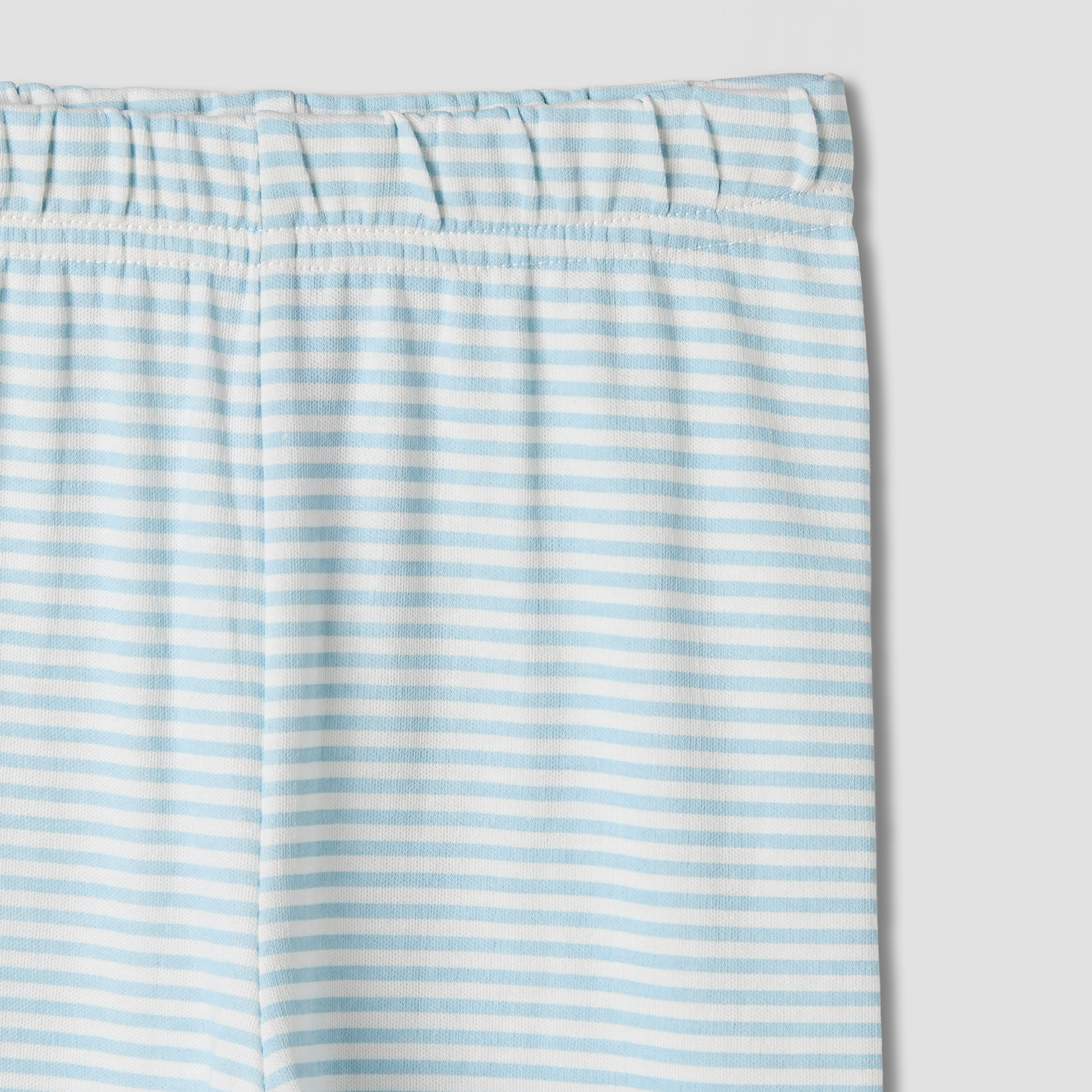 Juniors Striped Long Sleeve T-shirt and Pyjama Set-baby-boys-clothing-nightwear-pyjamasets-image-7