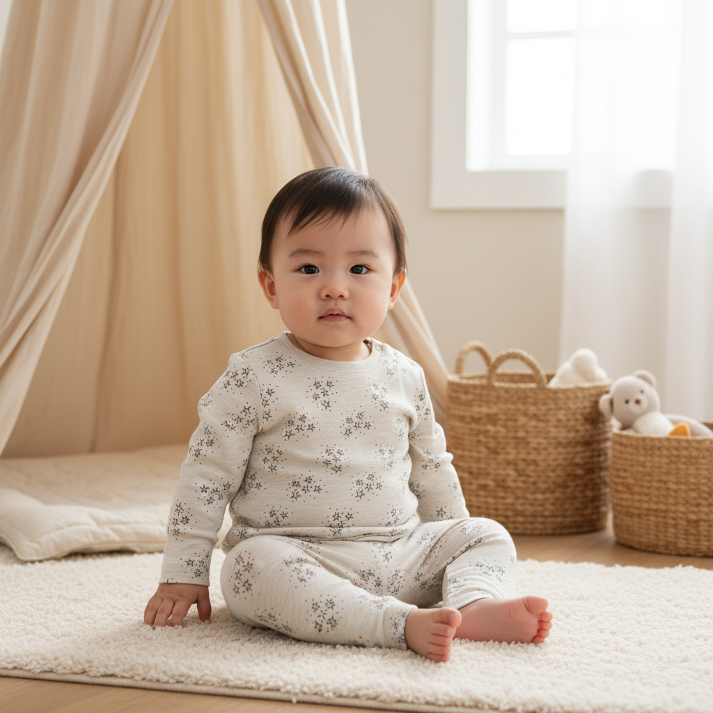 Juniors Star Print T-shirt and Pyjama Set-baby-boys-clothing-nightwear-pyjamasets-image-8
