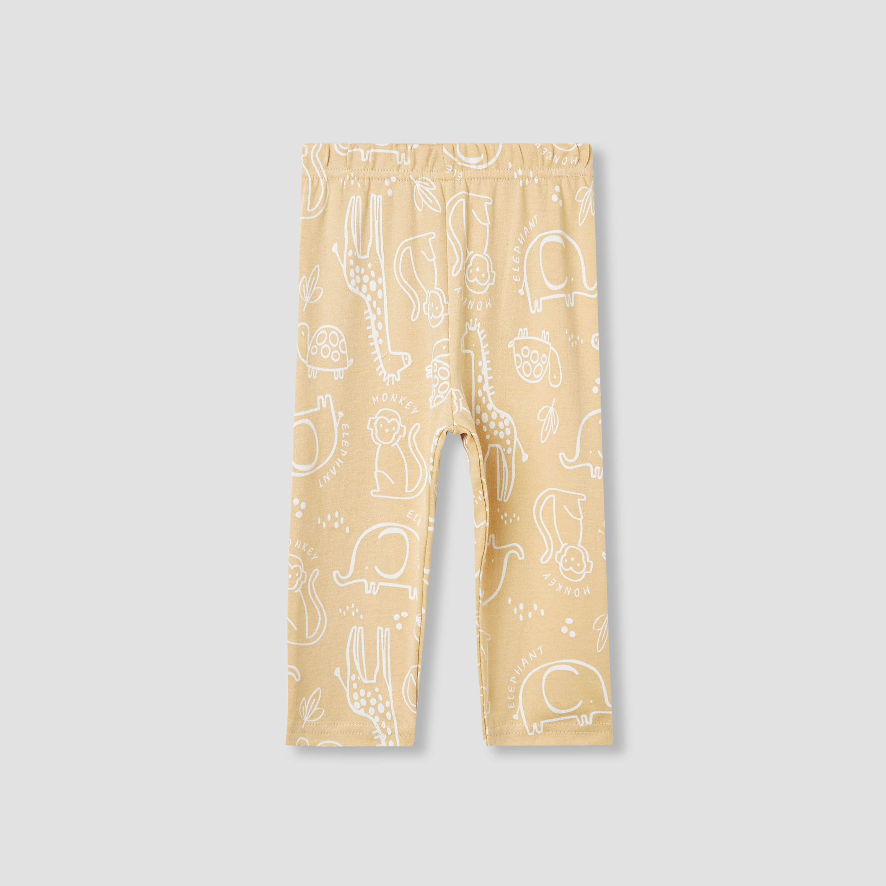 Juniors Lion Print Long Sleeve T-shirt and Pyjama Set-baby-boys-clothing-nightwear-pyjamasets-image-4