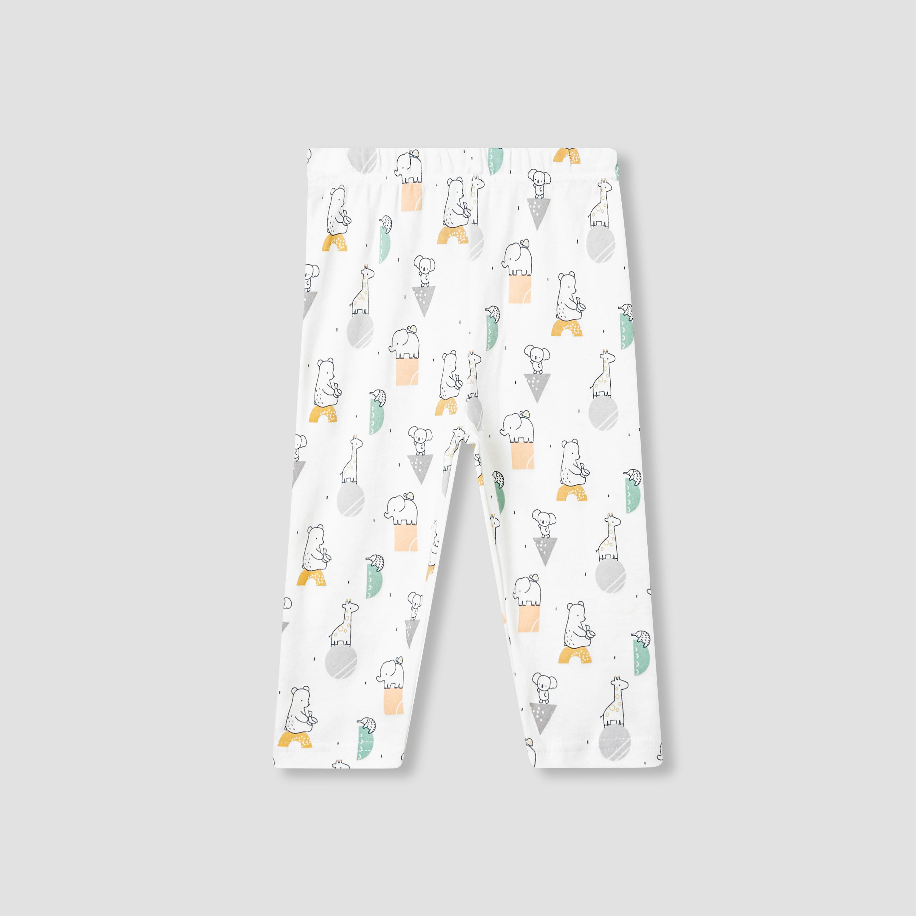 Juniors All-Over Animal Print T-shirt and Pyjama Set-baby-boys-clothing-nightwear-pyjamasets-image-4