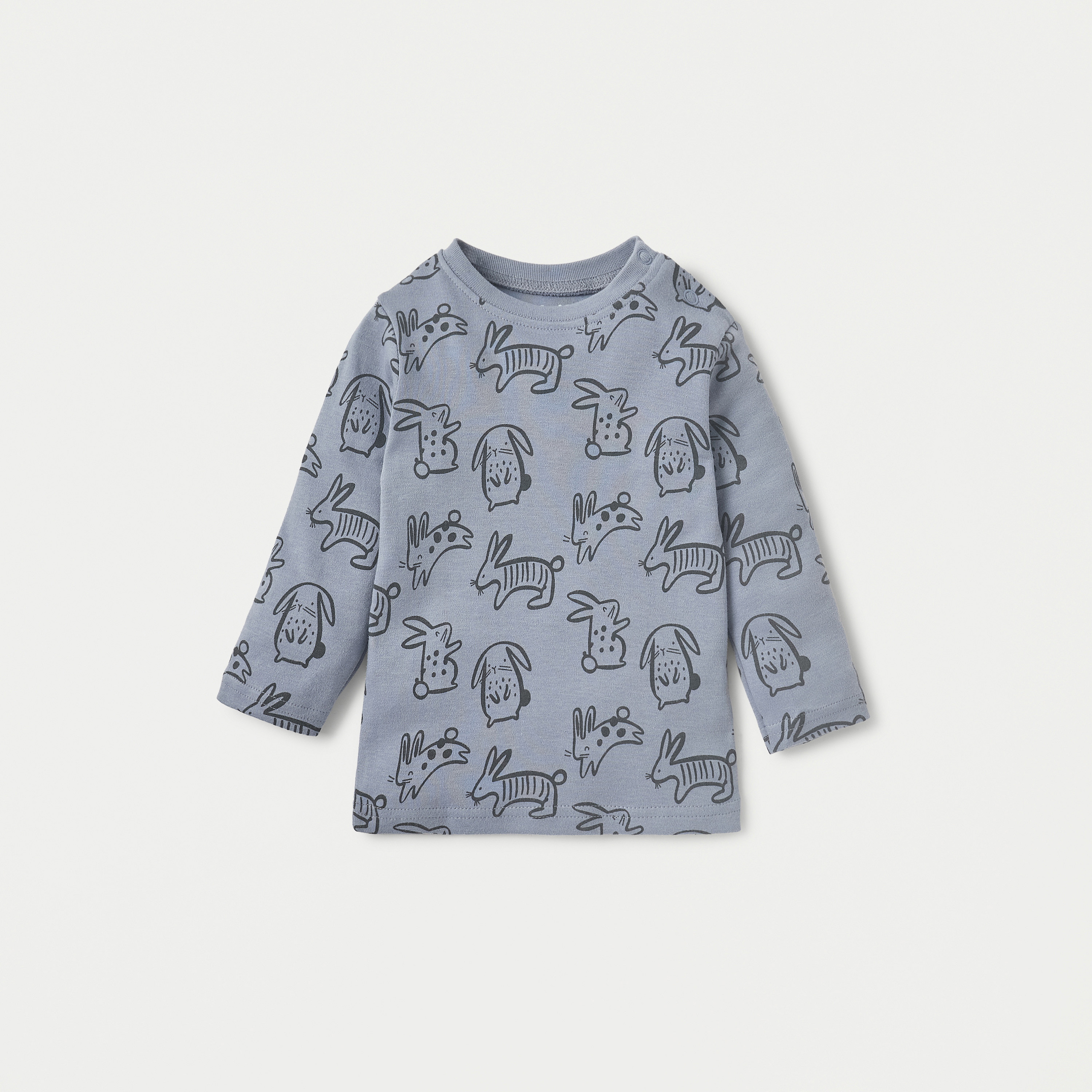 طقم بنطلون بيجاما وتيشيرت بأكمام طويلة وطبعات من جونيورز-baby-girls-clothing-nightwear-pyjamasets-image-2