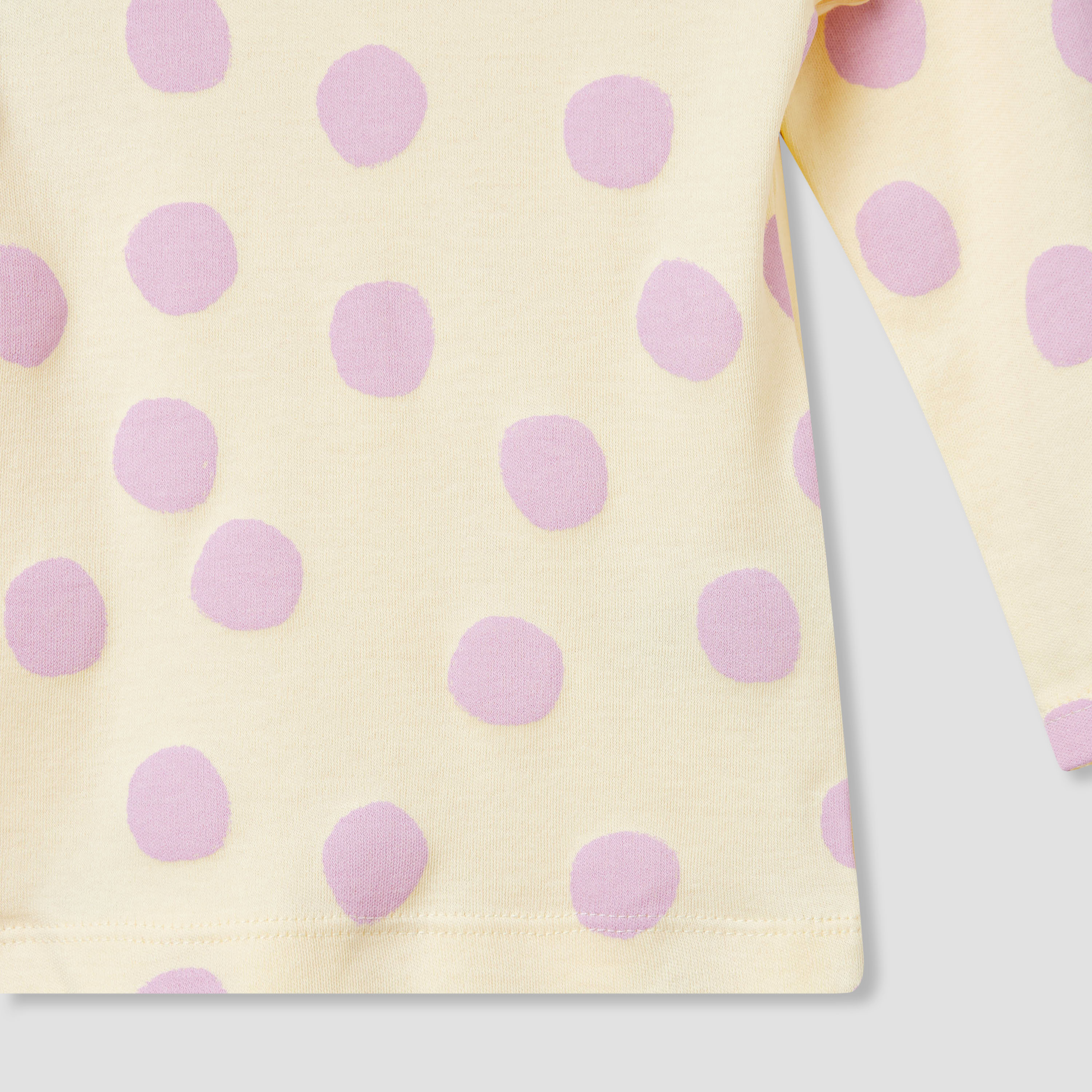 Juniors Polka Dot Print T-shirt and Pyjama Set-baby-girls-clothing-nightwear-pyjamasets-image-6
