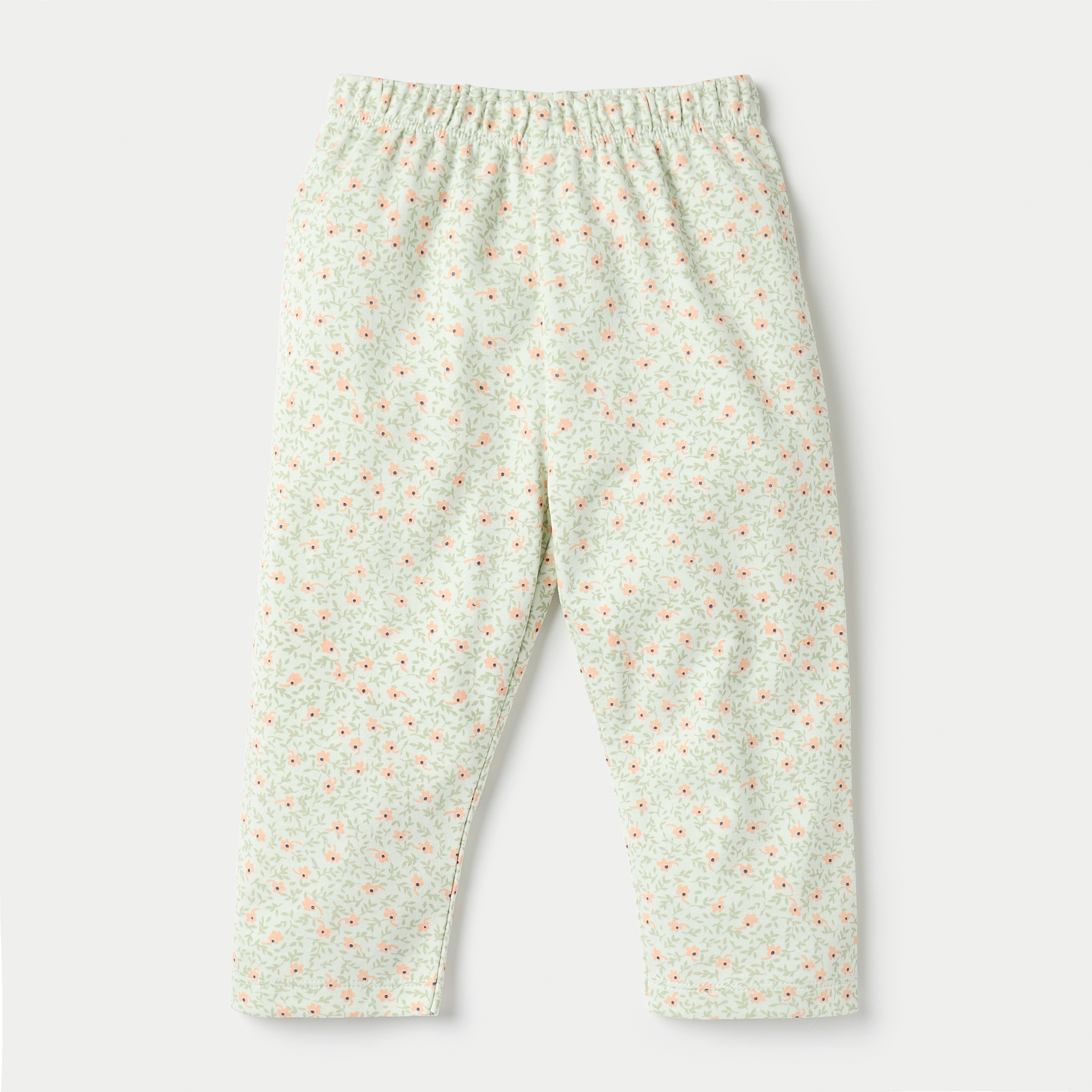 Juniors All-Over Floral Print T-shirt and Pyjama Set-cpbaby-clothing-girls-nightwear-pyjamasets-image-3