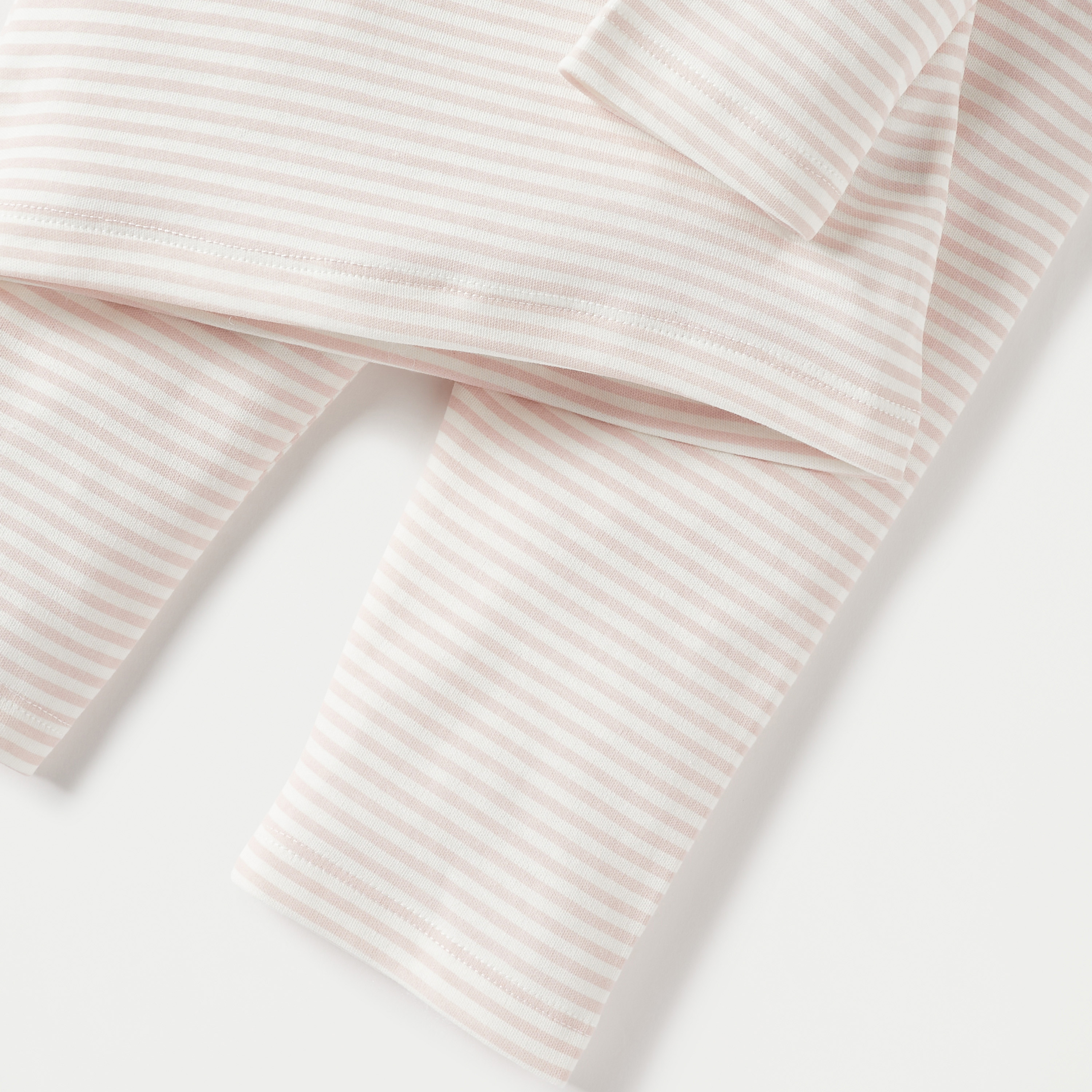 Juniors Striped Long Sleeves T-shirt and Pyjama Set-baby-girls-clothing-nightwear-pyjamasets-image-6