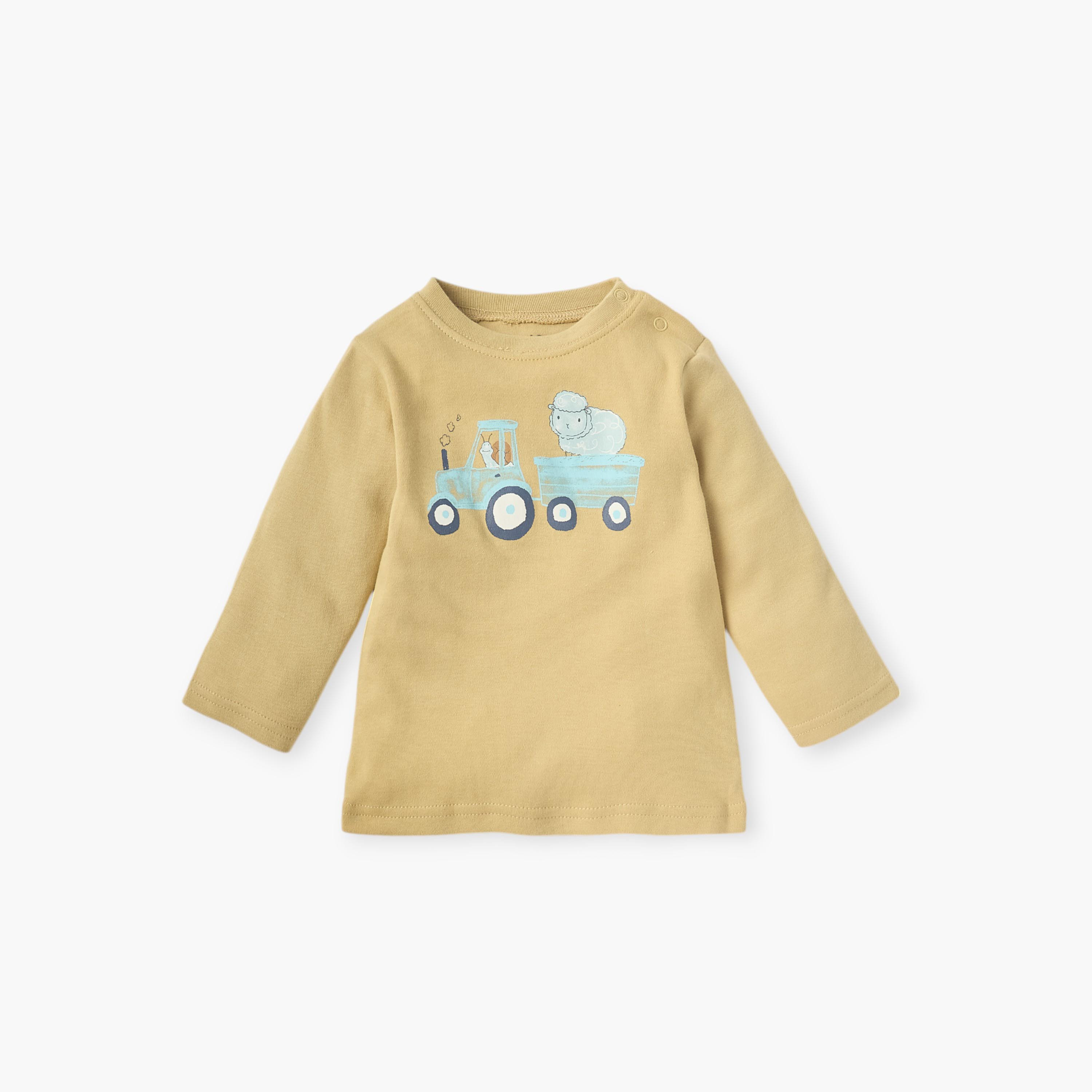 Juniors Graphic Print T-shirt and Pyjama Set-baby-boys-clothing-nightwear-pyjamasets-image-3
