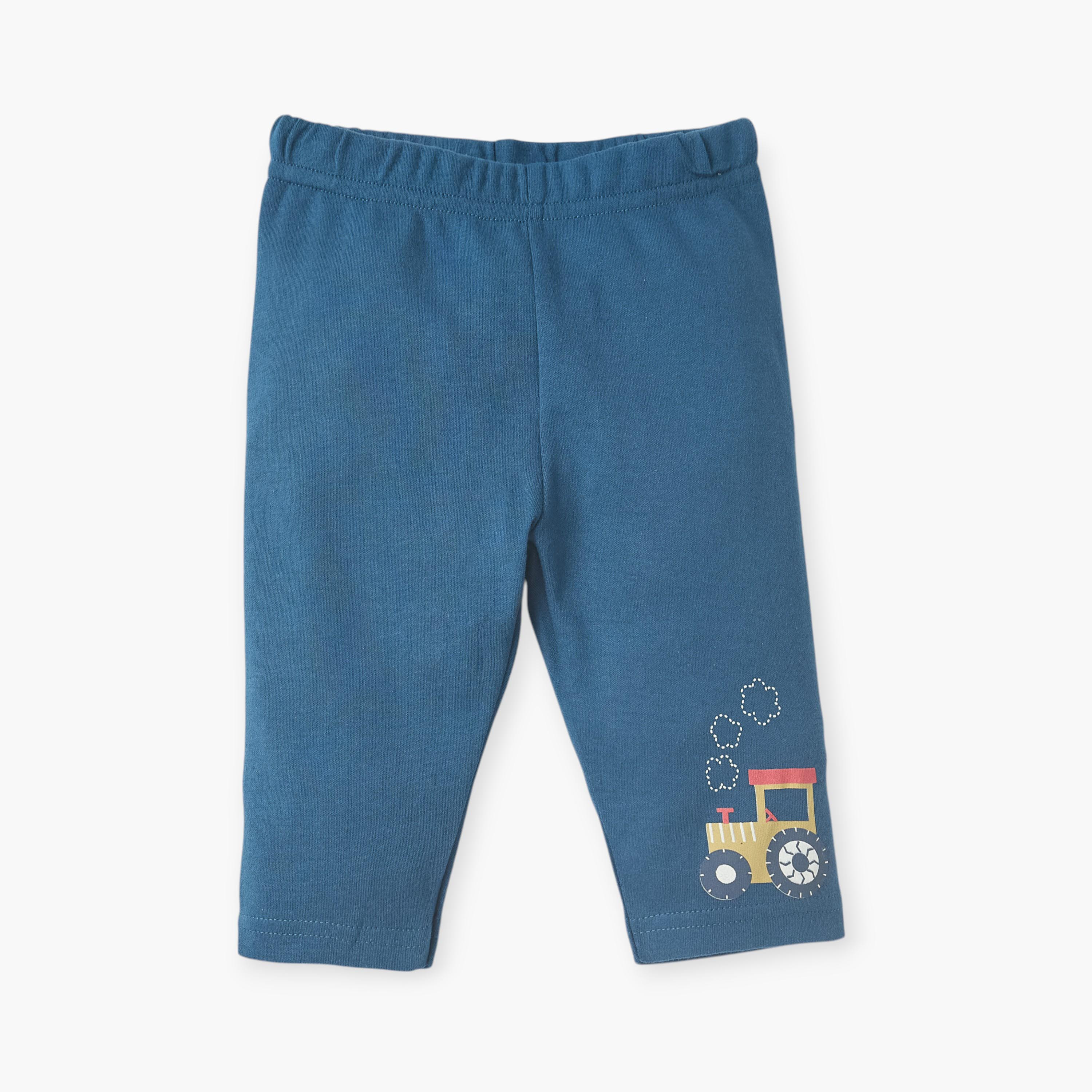 Juniors Graphic Print T-shirt and Pyjama Set-baby-boys-clothing-nightwear-pyjamasets-image-4