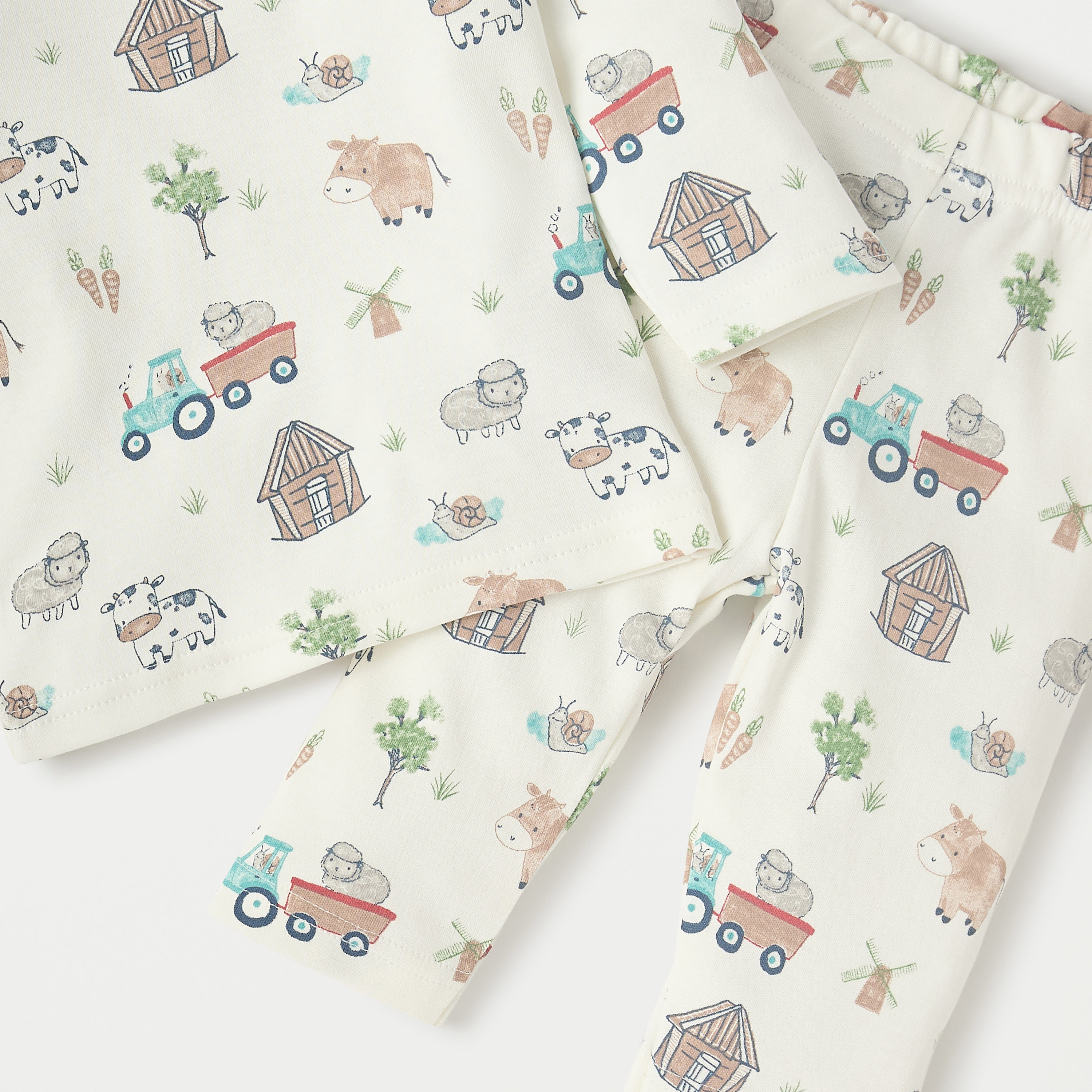 Juniors Printed Long Sleeves T-shirt and Pyjama Set-baby-boys-clothing-nightwear-pyjamasets-image-5