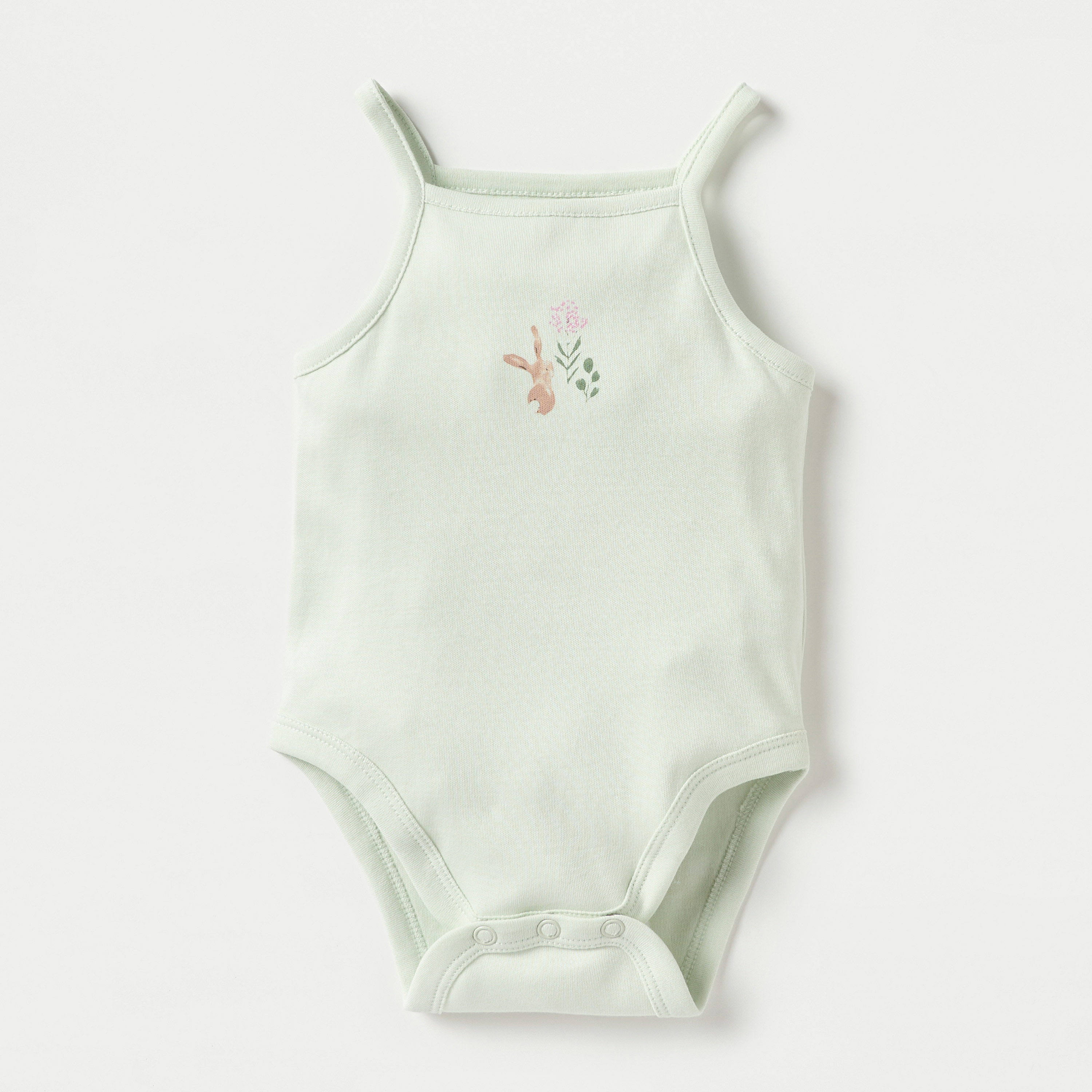 Juniors Printed Sleeveless Bodysuit - Set of 5-baby-girls-clothing-bodysuits-image-2