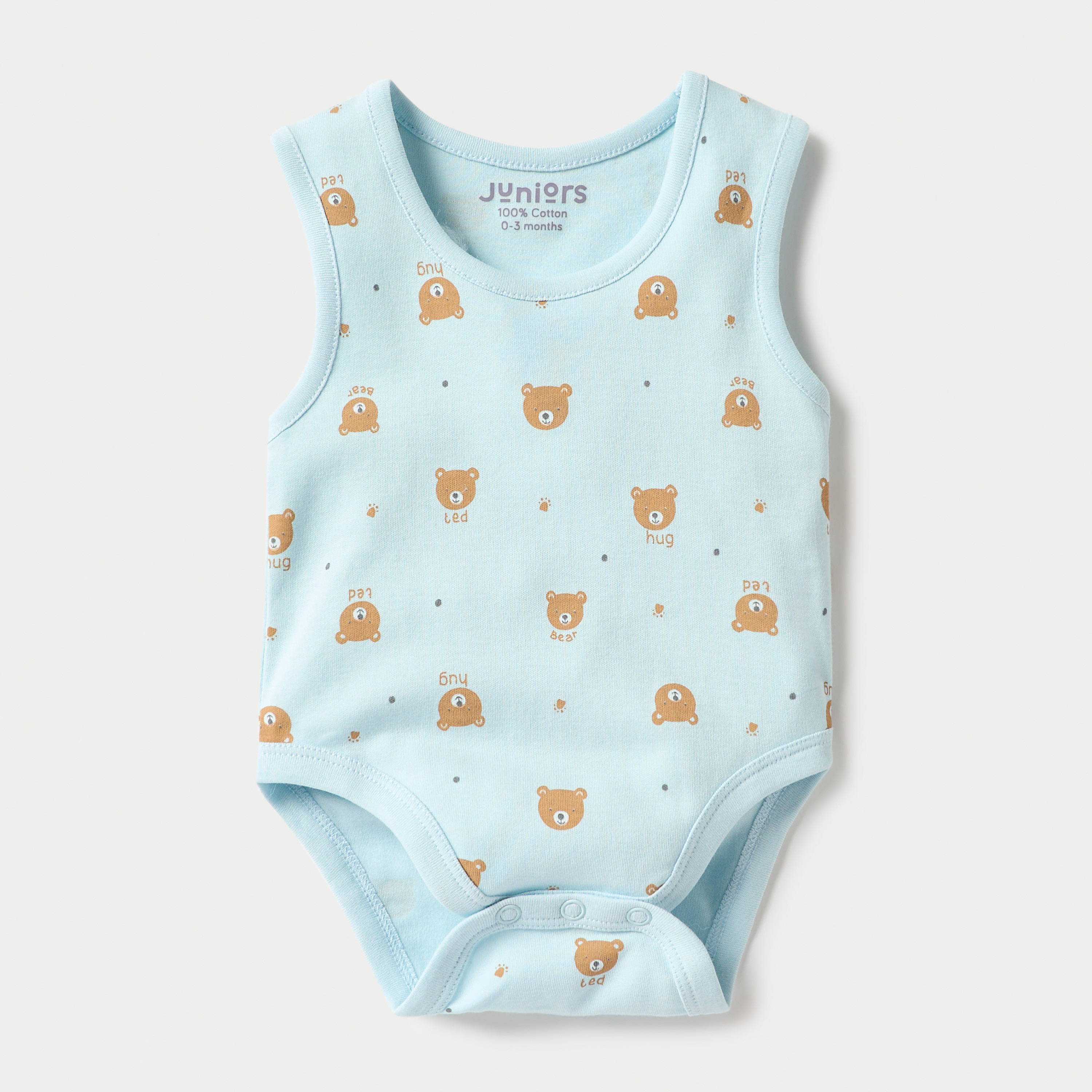 بودي سوت بدون أكمام بطبعات من جونيورز - طقم من 5 قطع-baby-boys-clothing-multipacks-image-2