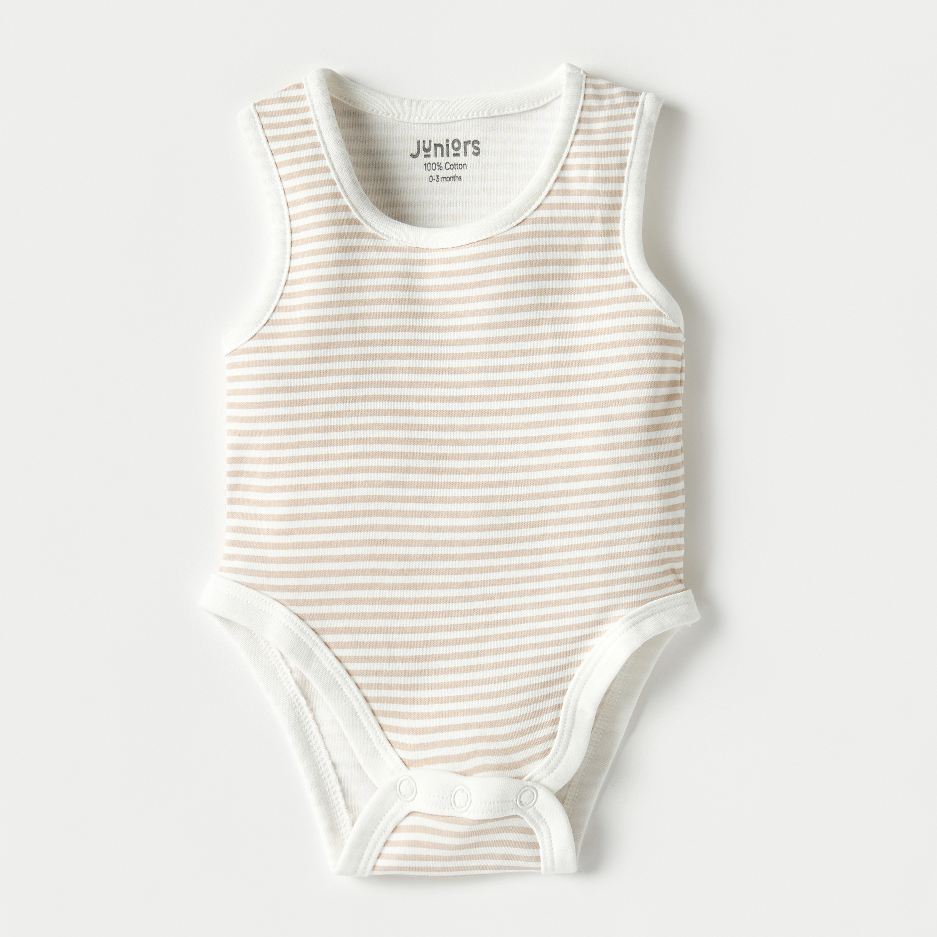 Juniors Printed Sleeveless Bodysuit - Set of 5-baby-girls-clothing-bodysuits-image-2